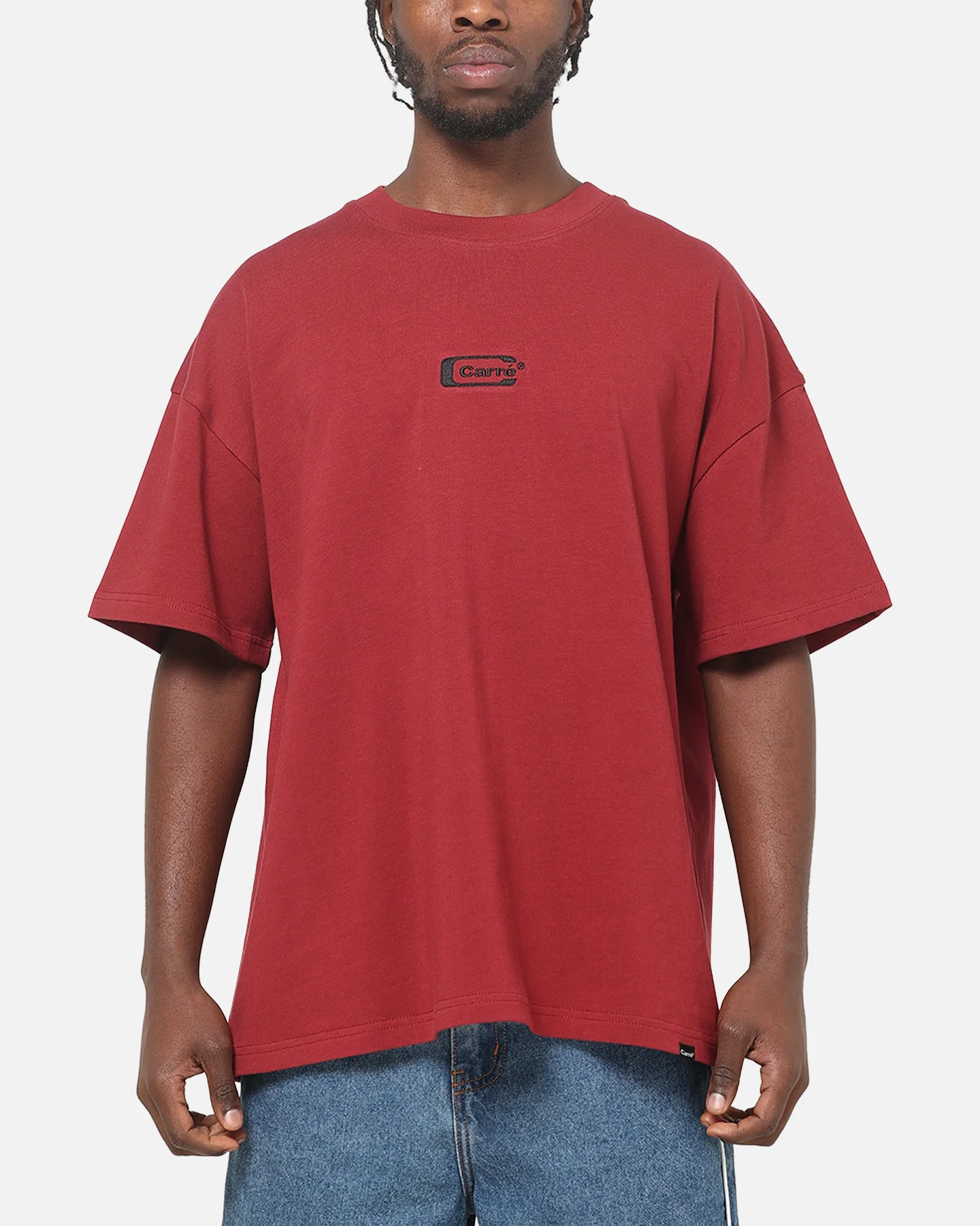 Carre Archive 2.0 T-Shirt Burgundy - Image 2
