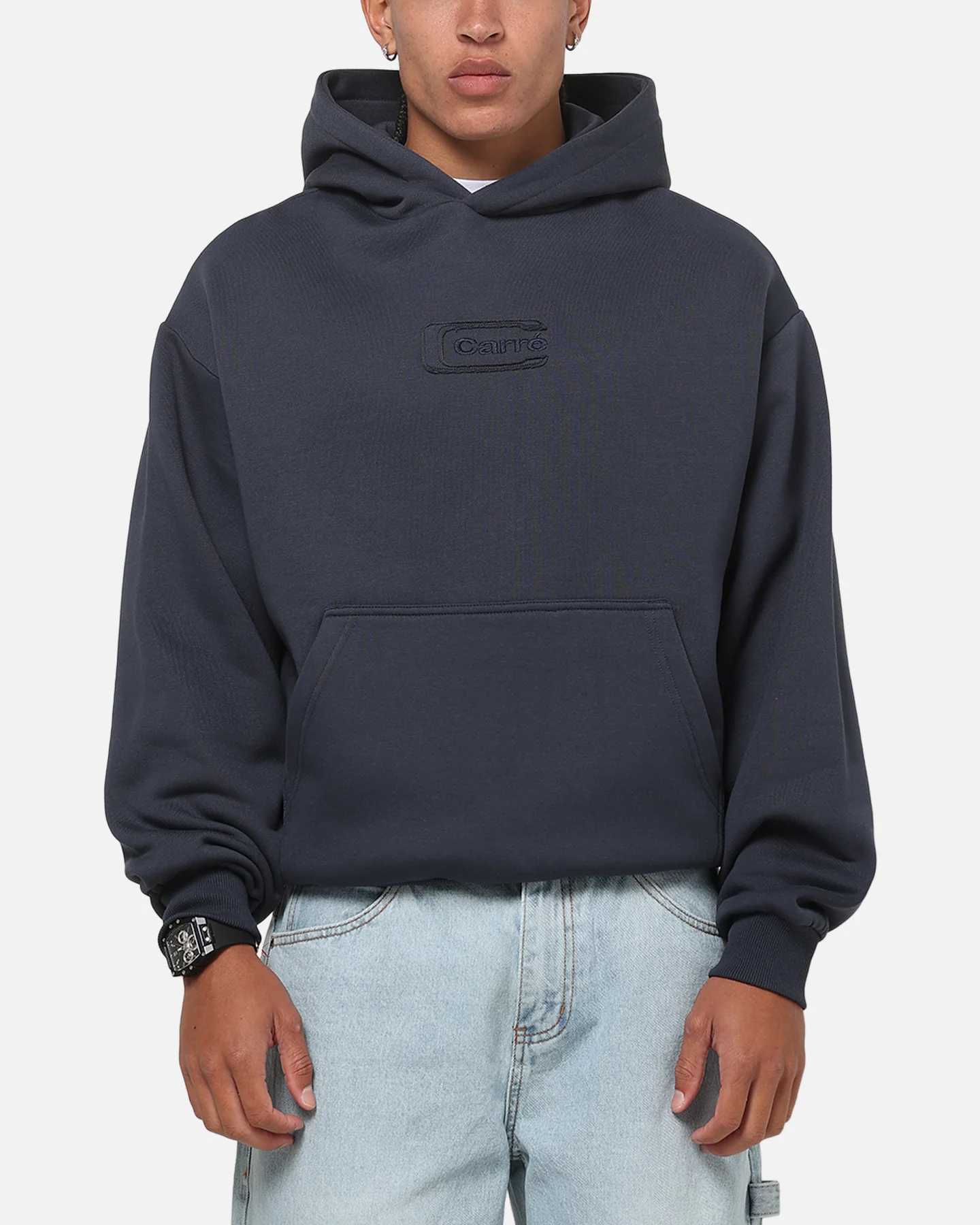 Carre Archive Hoodie Vintage Navy - Image 2