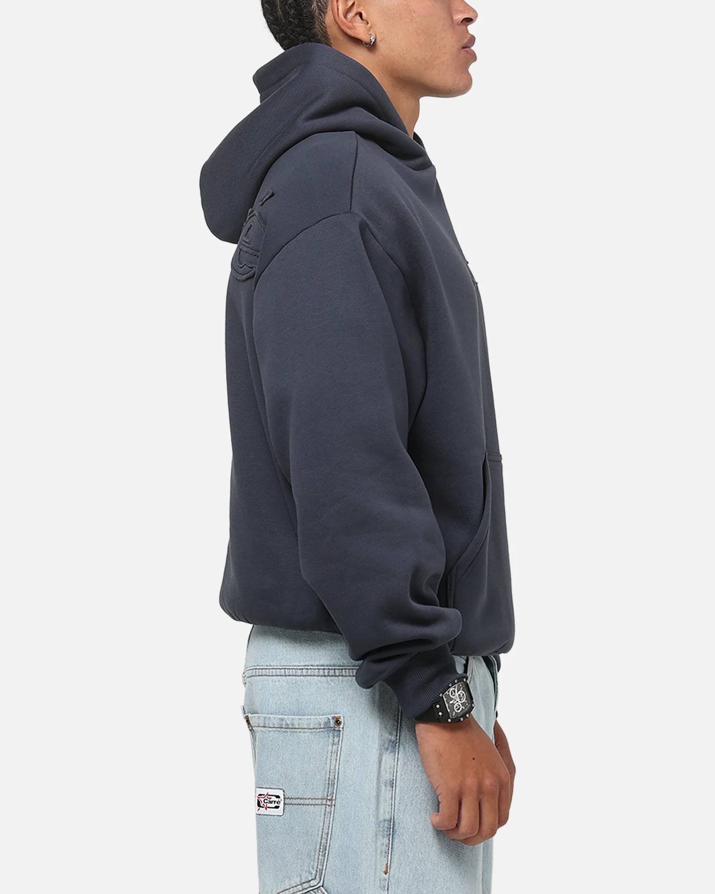 Carre Archive Hoodie Vintage Navy - Image 5