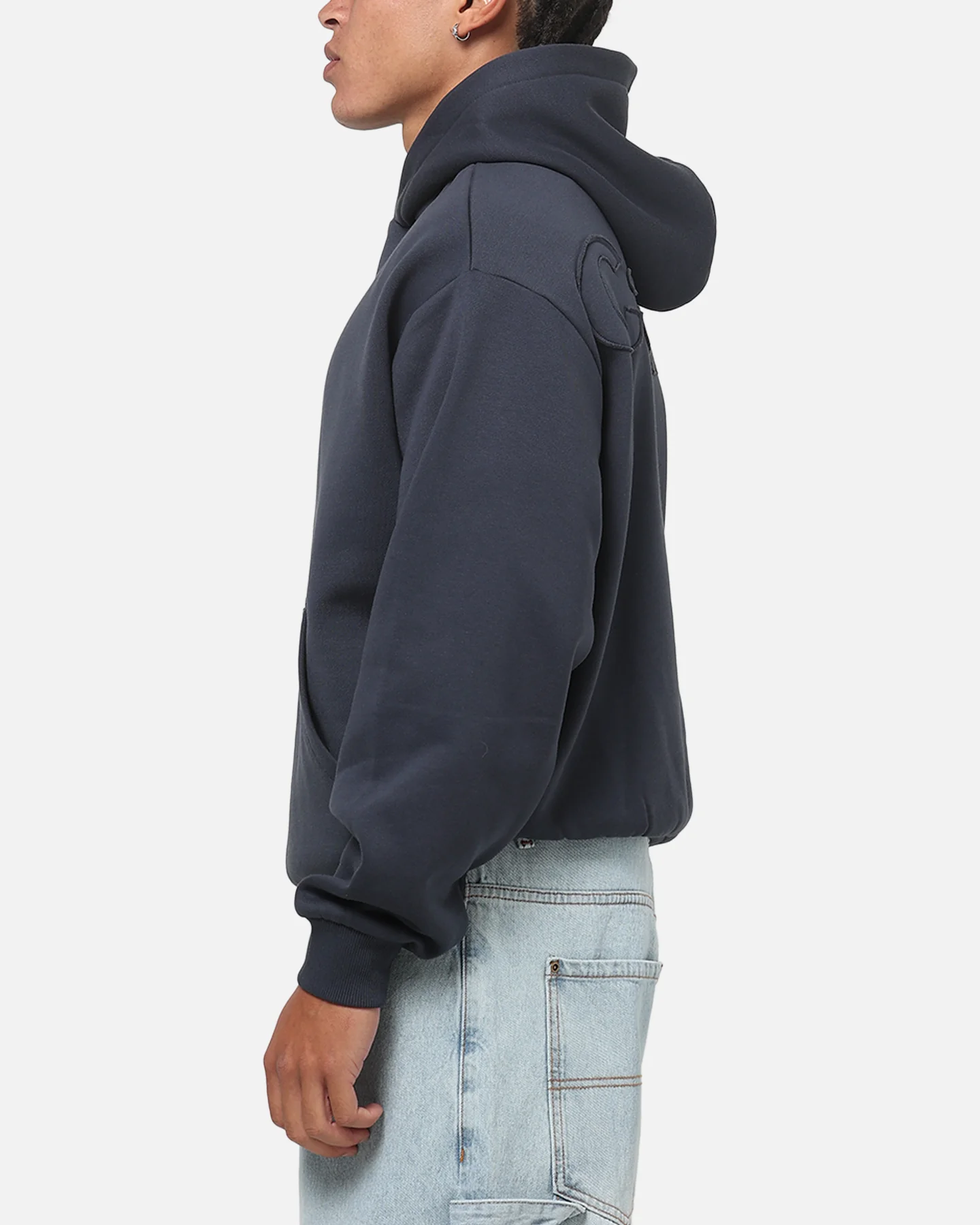 Carre Archive Hoodie Vintage Navy - Image 6