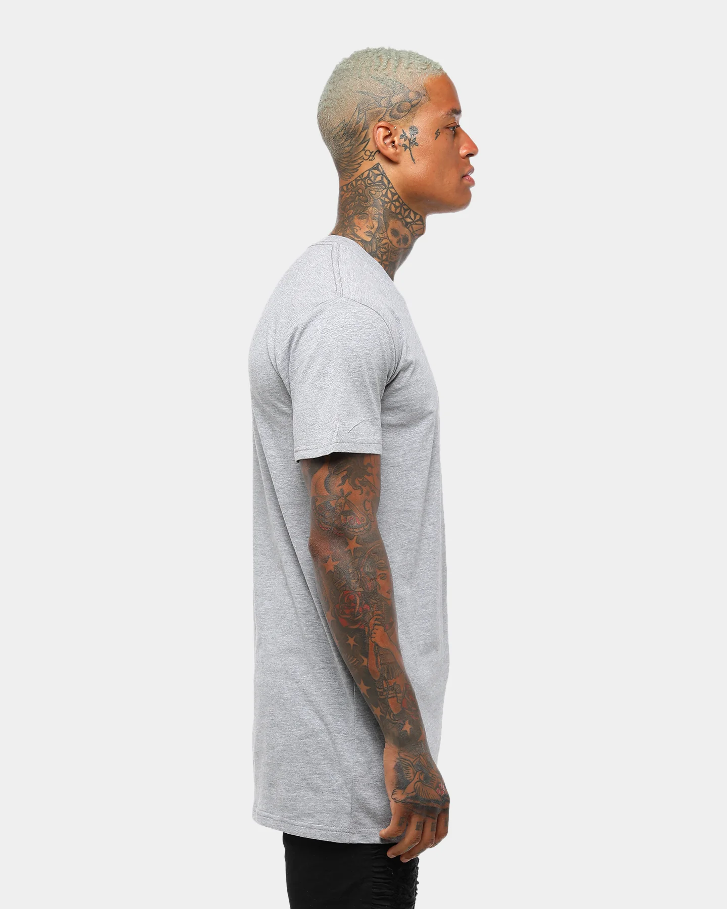 AS Colour Tall T-Shirt Grey - Image 3