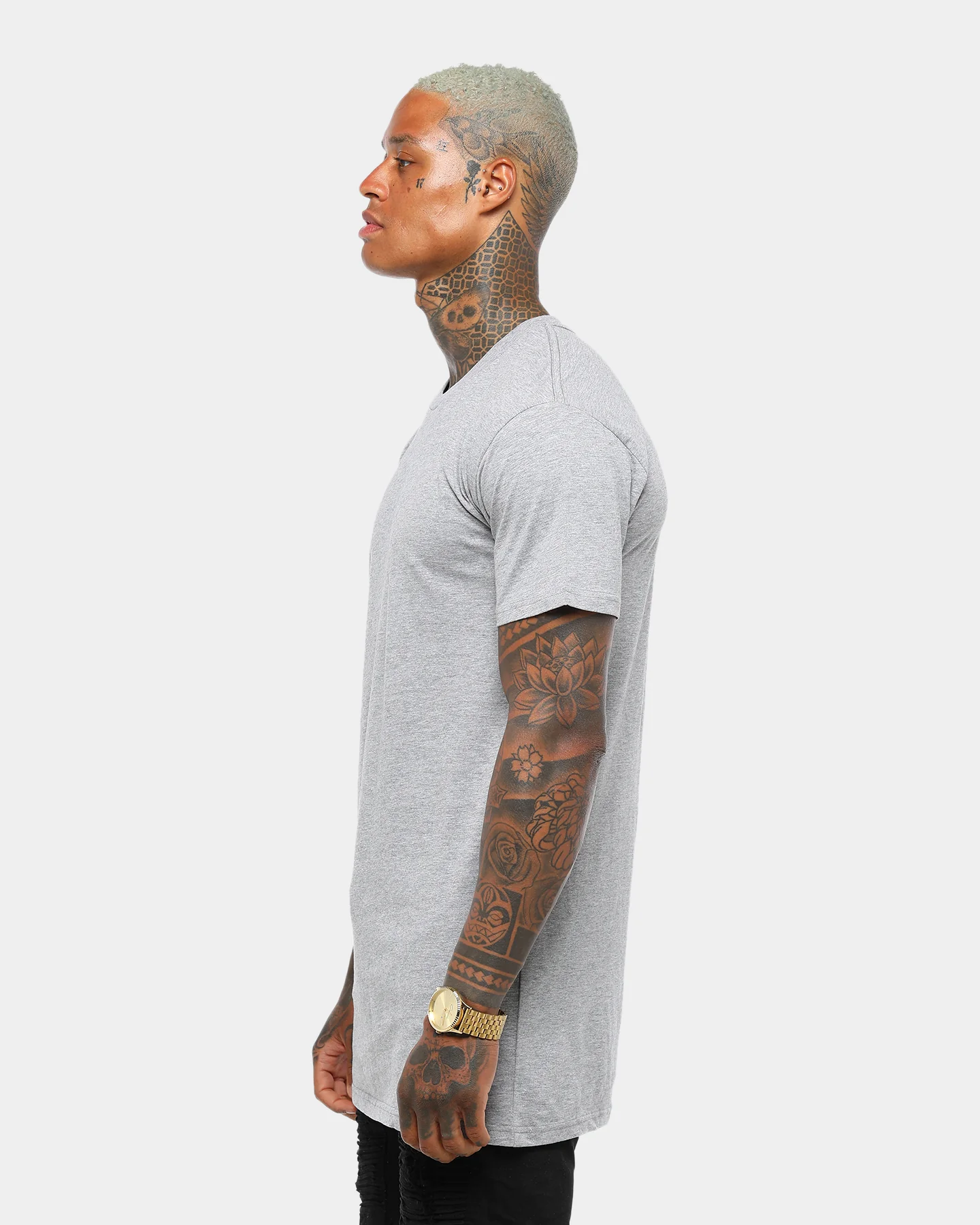 AS Colour Tall T-Shirt Grey - Image 4