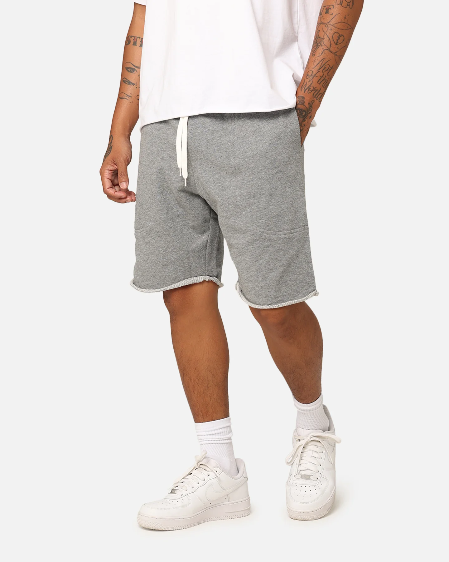 AS Colour Fleece Shorts Steel - Image 6