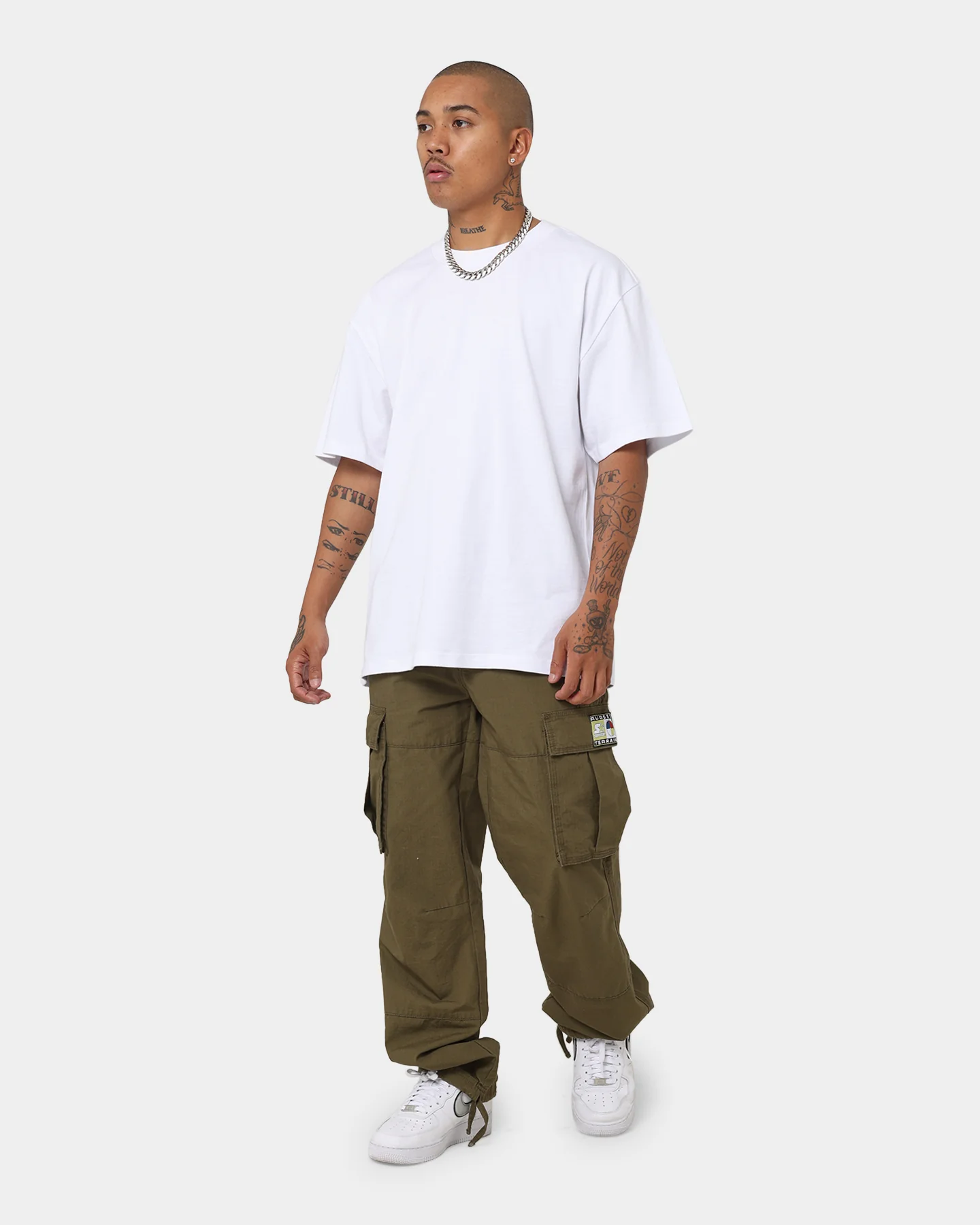 AS Colour Heavy T-Shirt White - Image 2