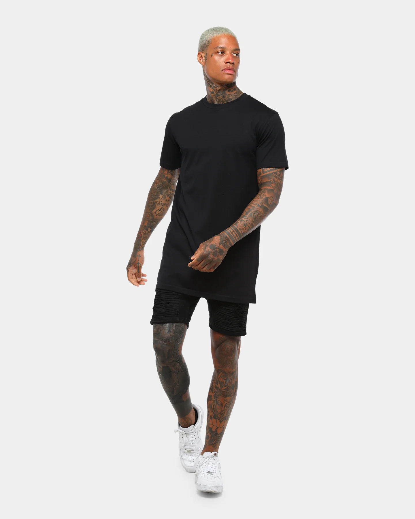 AS Colour Tall T-Shirt Black - Image 6