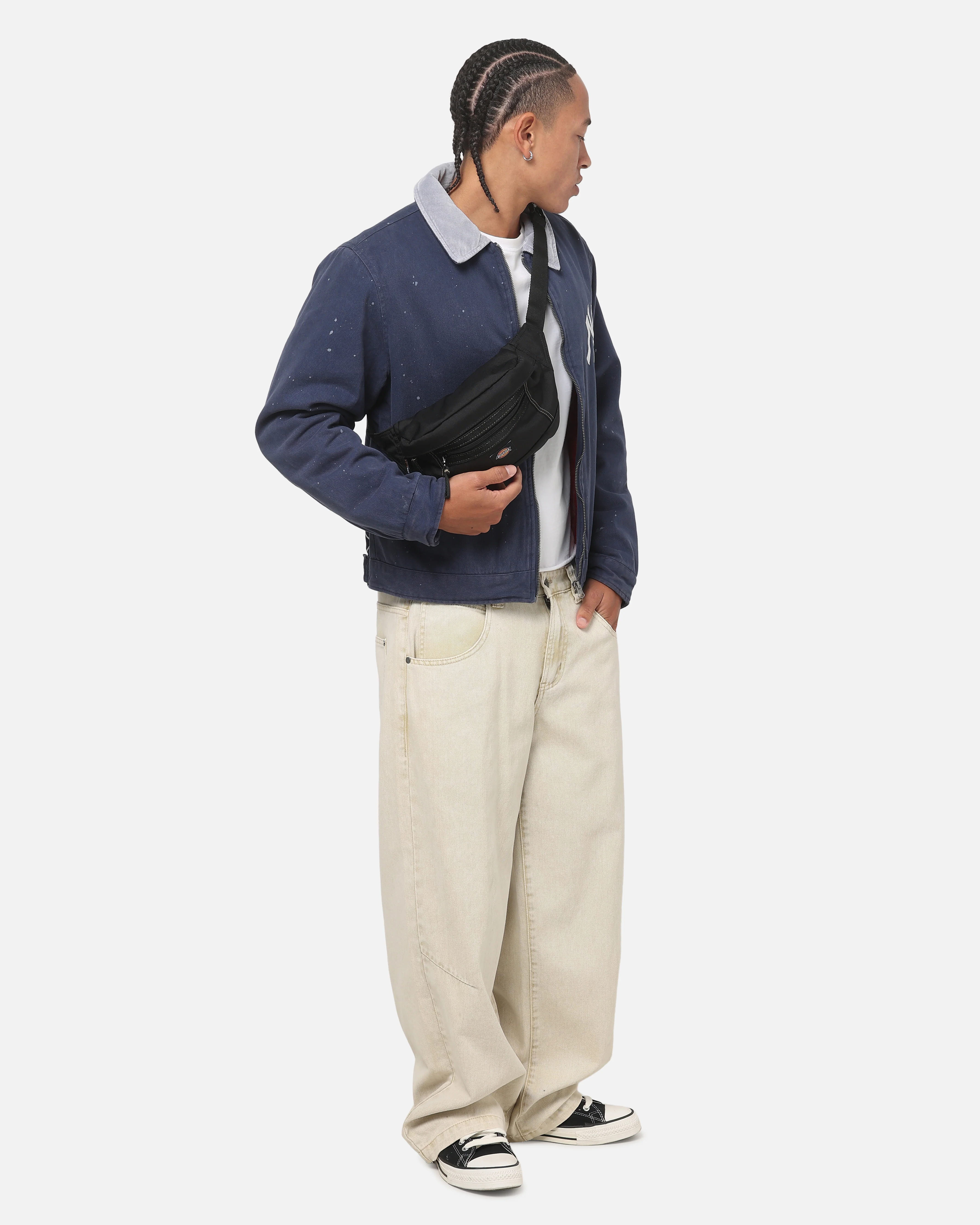 Dickies Ashville Pouch Bag Black - Image 4