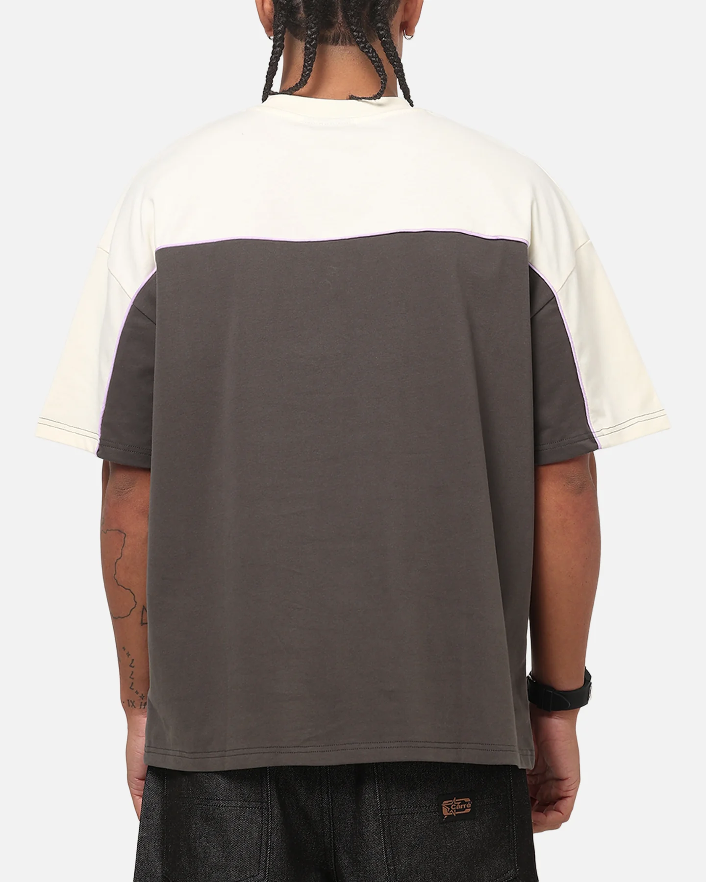 Carre Athletic Crew T-shirt Charcoal - Image 3
