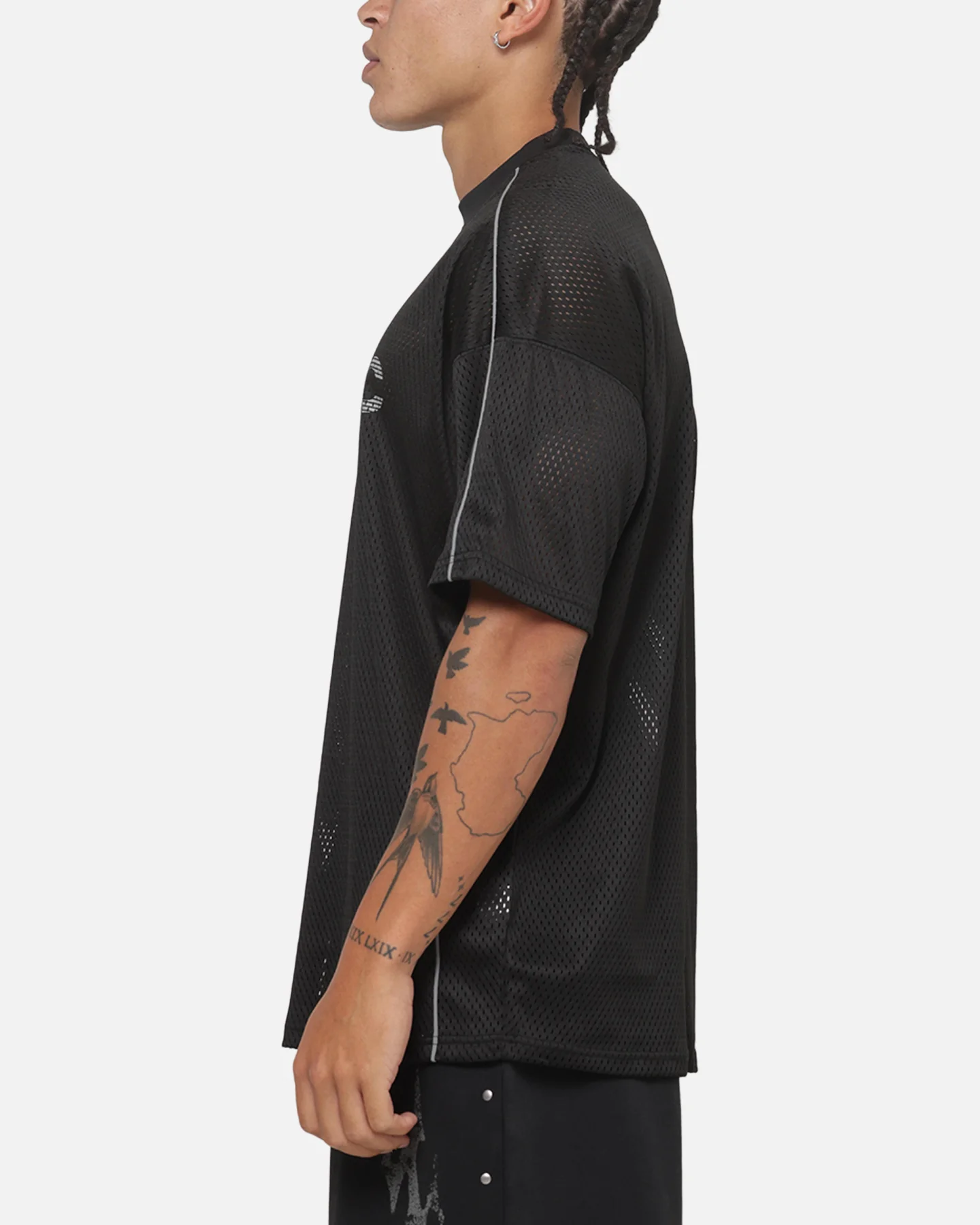 Saint Morta ATHLTC Mesh Jersey Black - Image 5