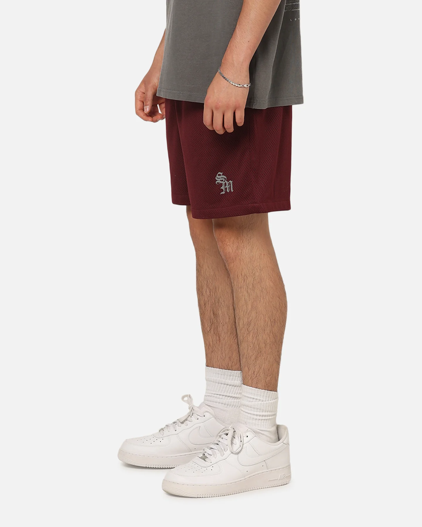 Saint Morta Athltc S4 Mesh Shorts Port - Image 6
