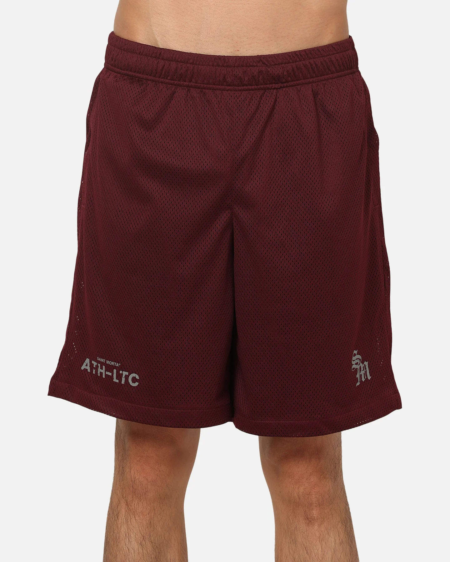 Saint Morta Athltc S4 Mesh Shorts Port - Image 7
