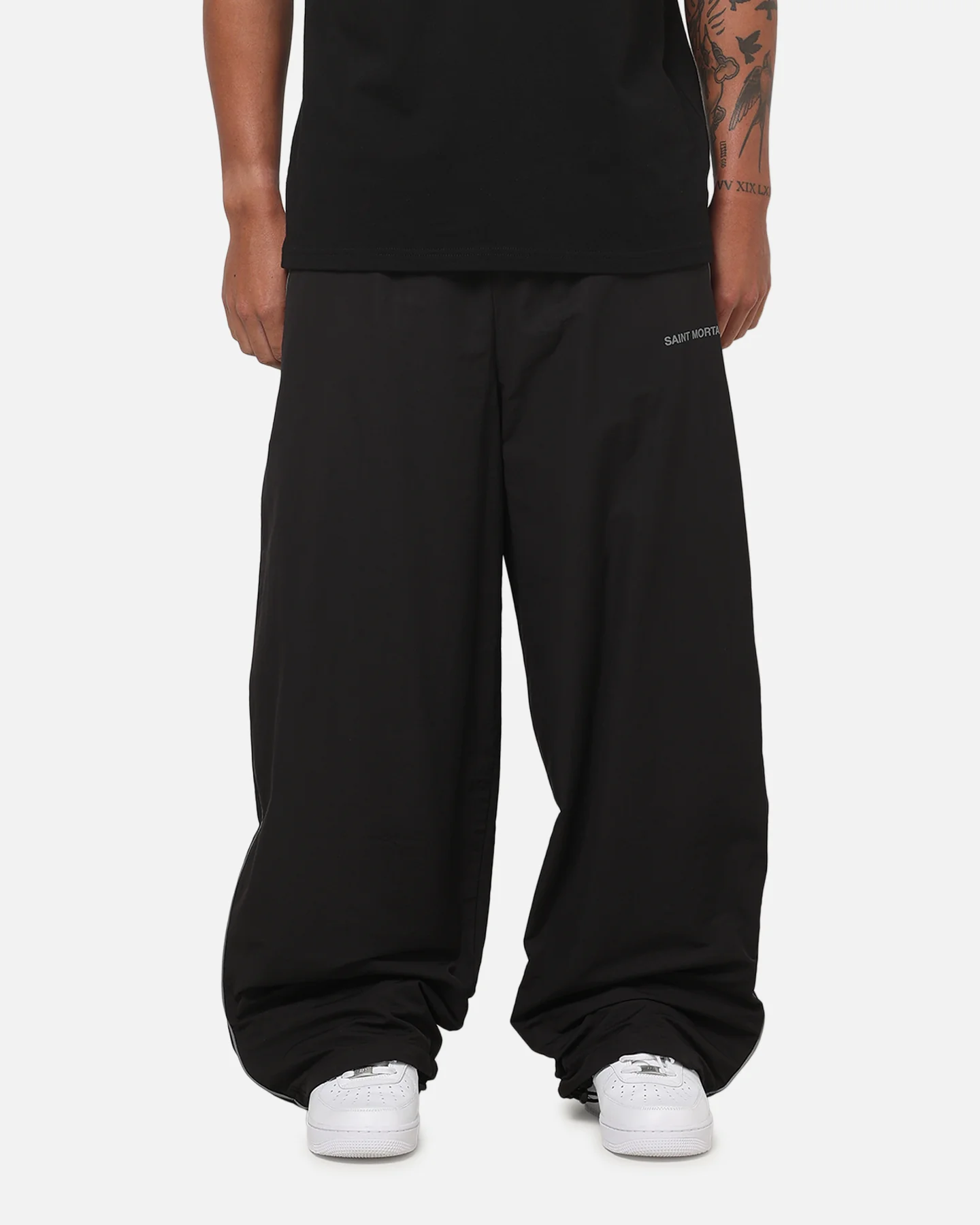 Saint Morta Athltc Training Pants Black/Port