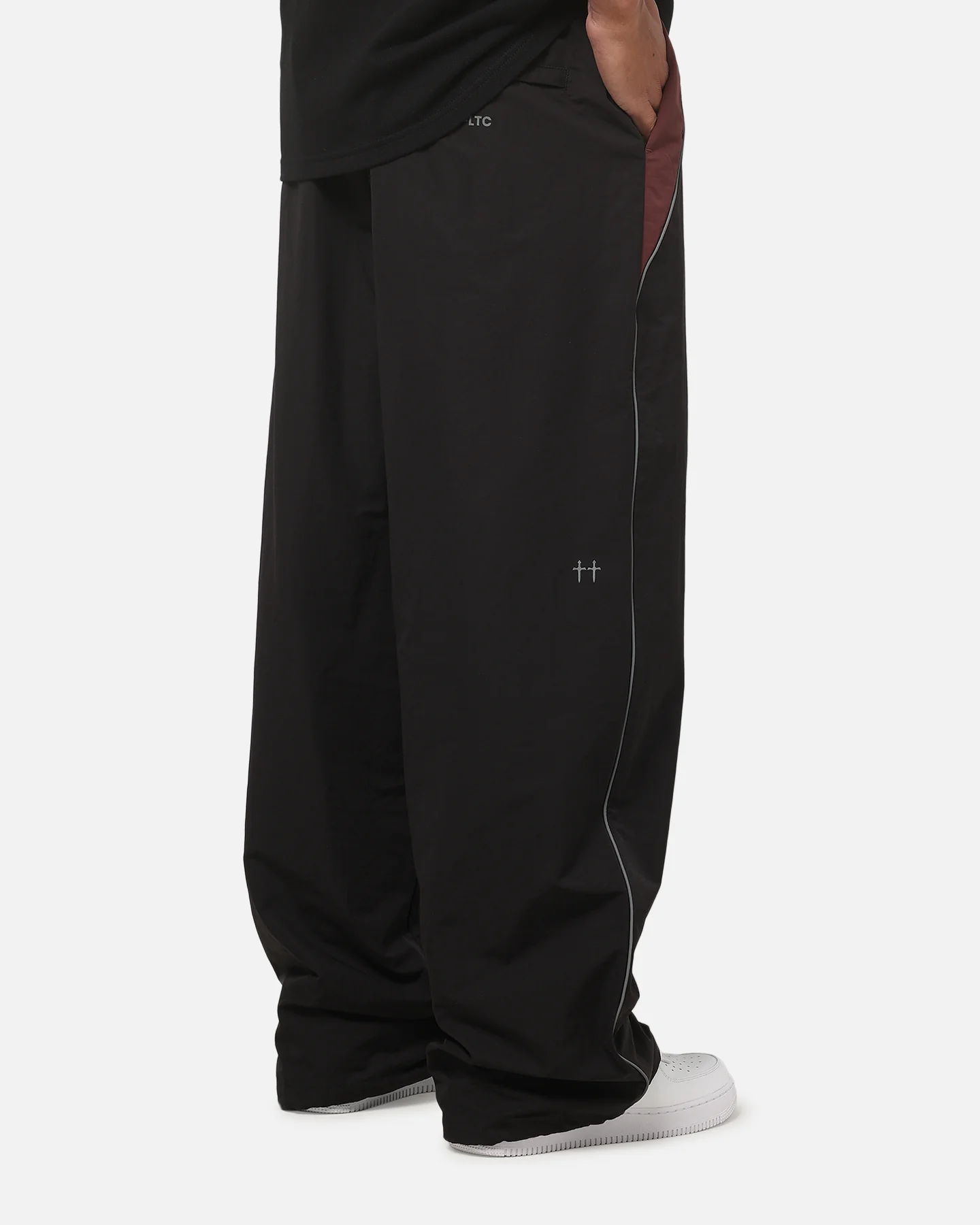 Saint Morta Athltc Training Pants Black/Port - Image 4