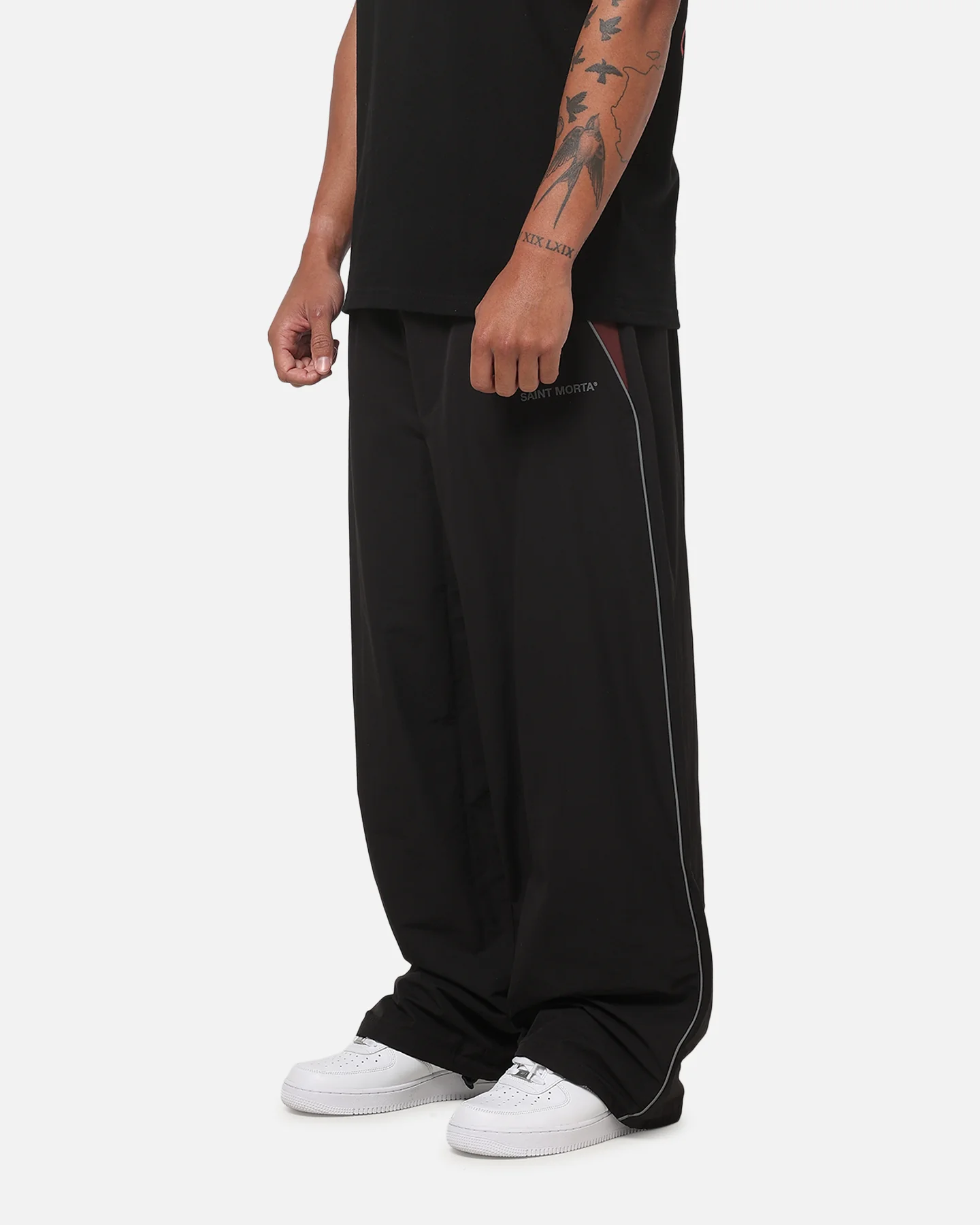Saint Morta Athltc Training Pants Black/Port - Image 6