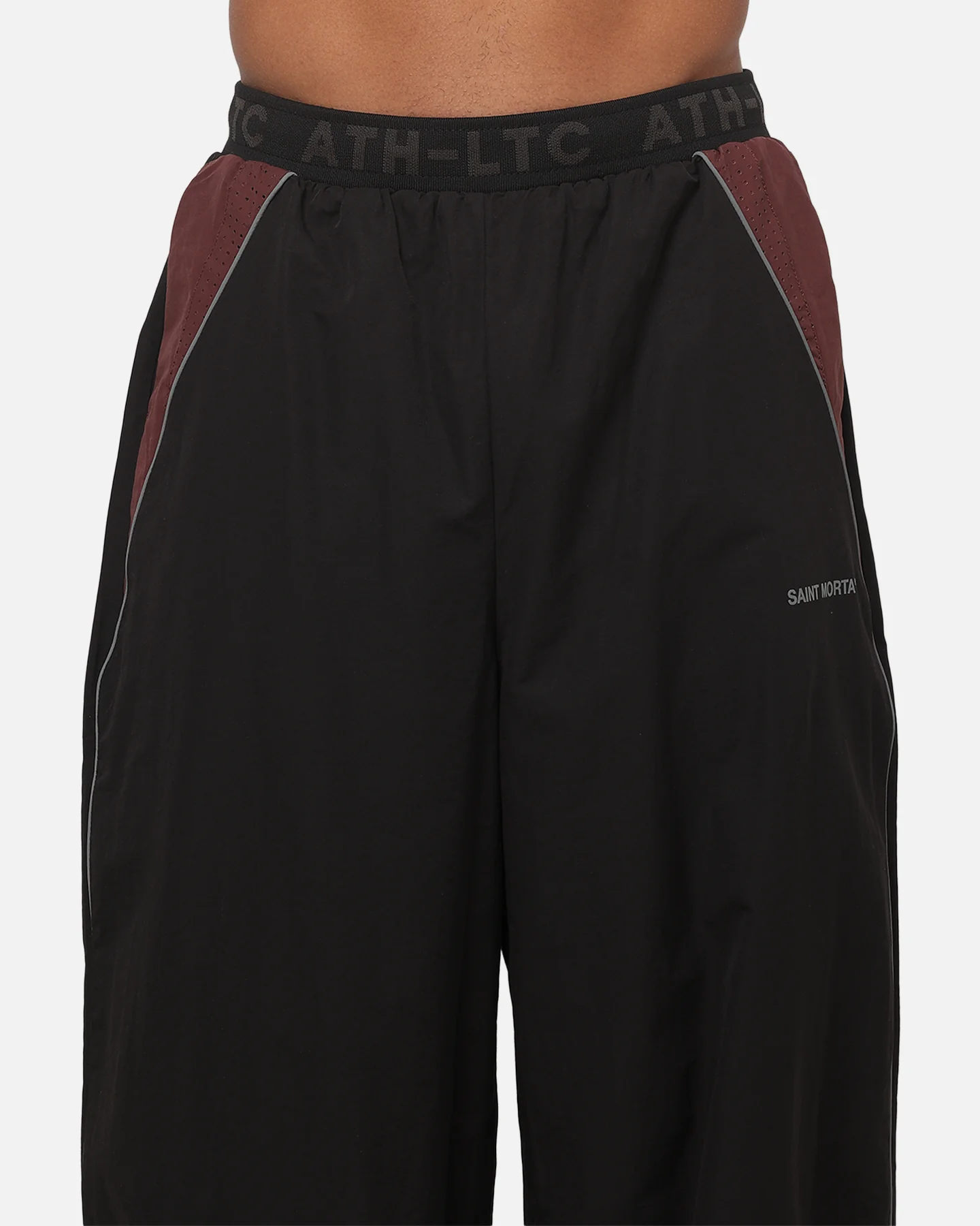 Saint Morta Athltc Training Pants Black/Port - Image 7