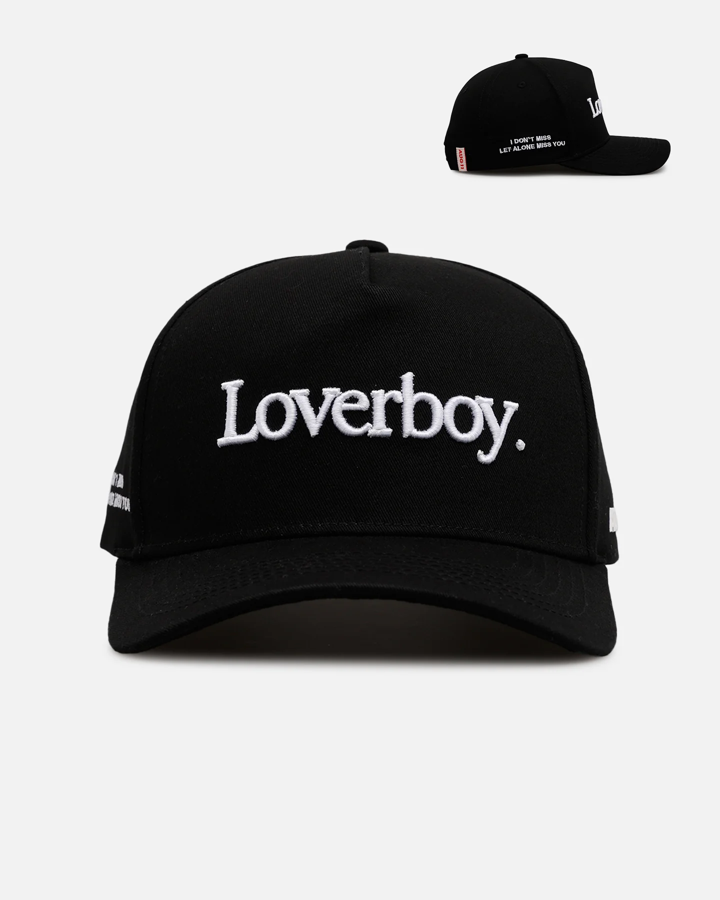 Aug11 Loverboy Snapback Black/White