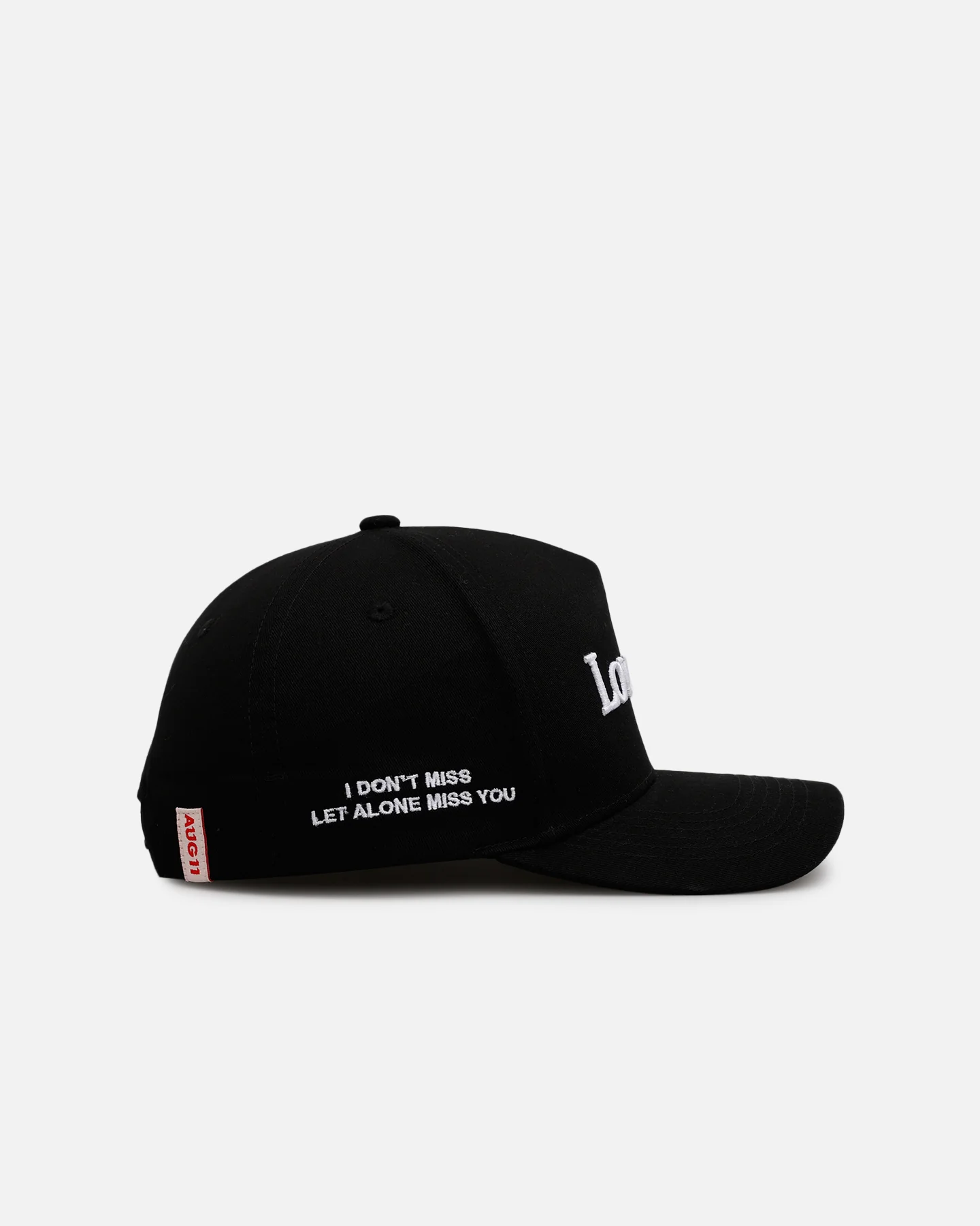 Aug11 Loverboy Snapback Black/White - Image 3