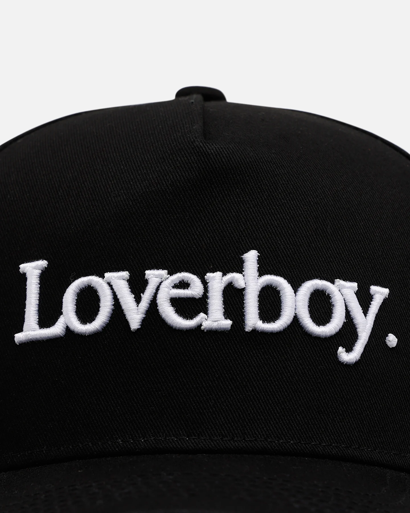 Aug11 Loverboy Snapback Black/White - Image 5