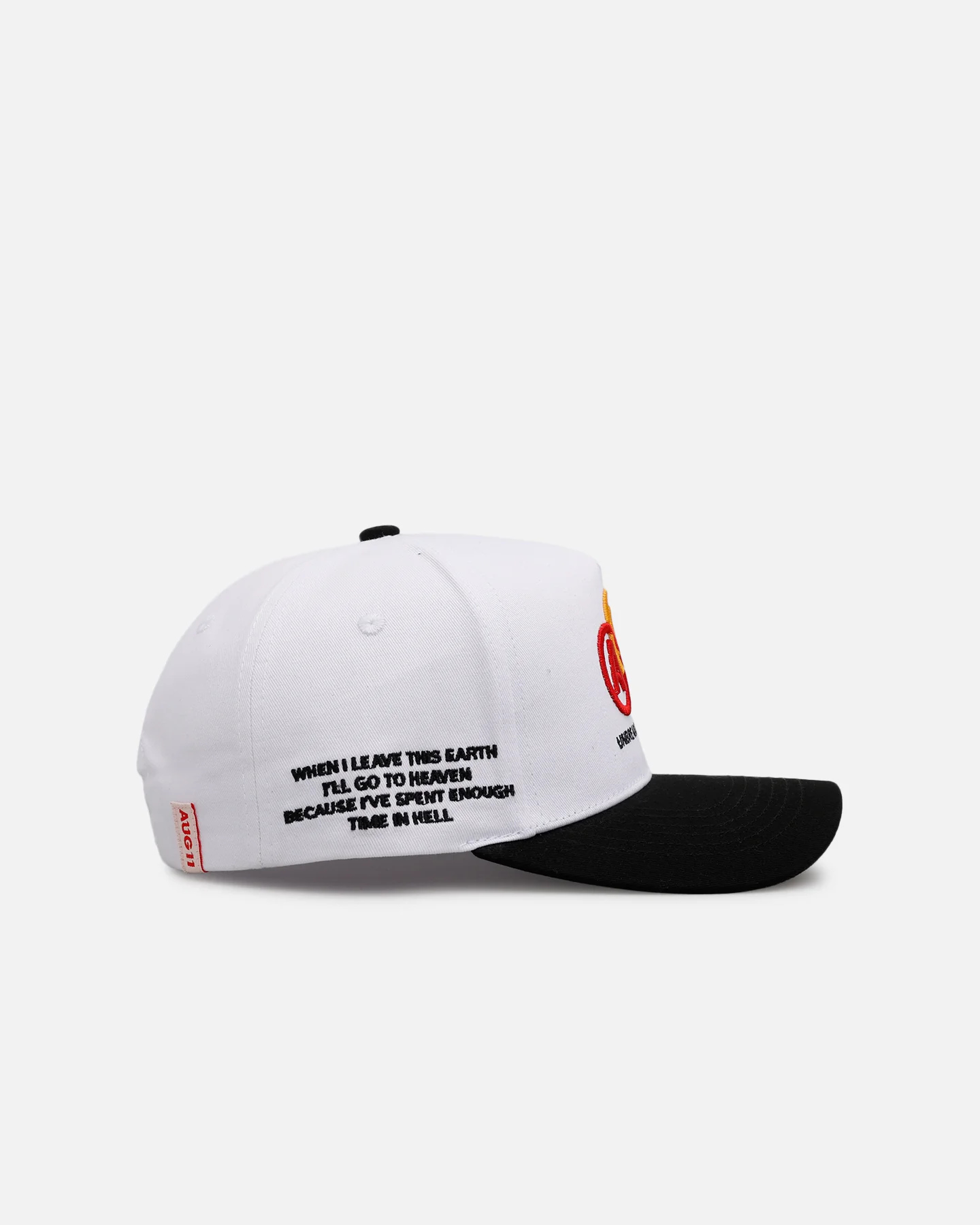 Aug11 Primary Snapback White/Black - Image 3
