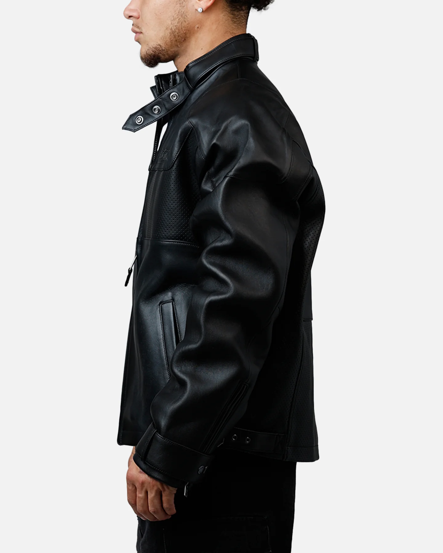 Avirex Black-Out Racing Jacket Black/Black - Image 6