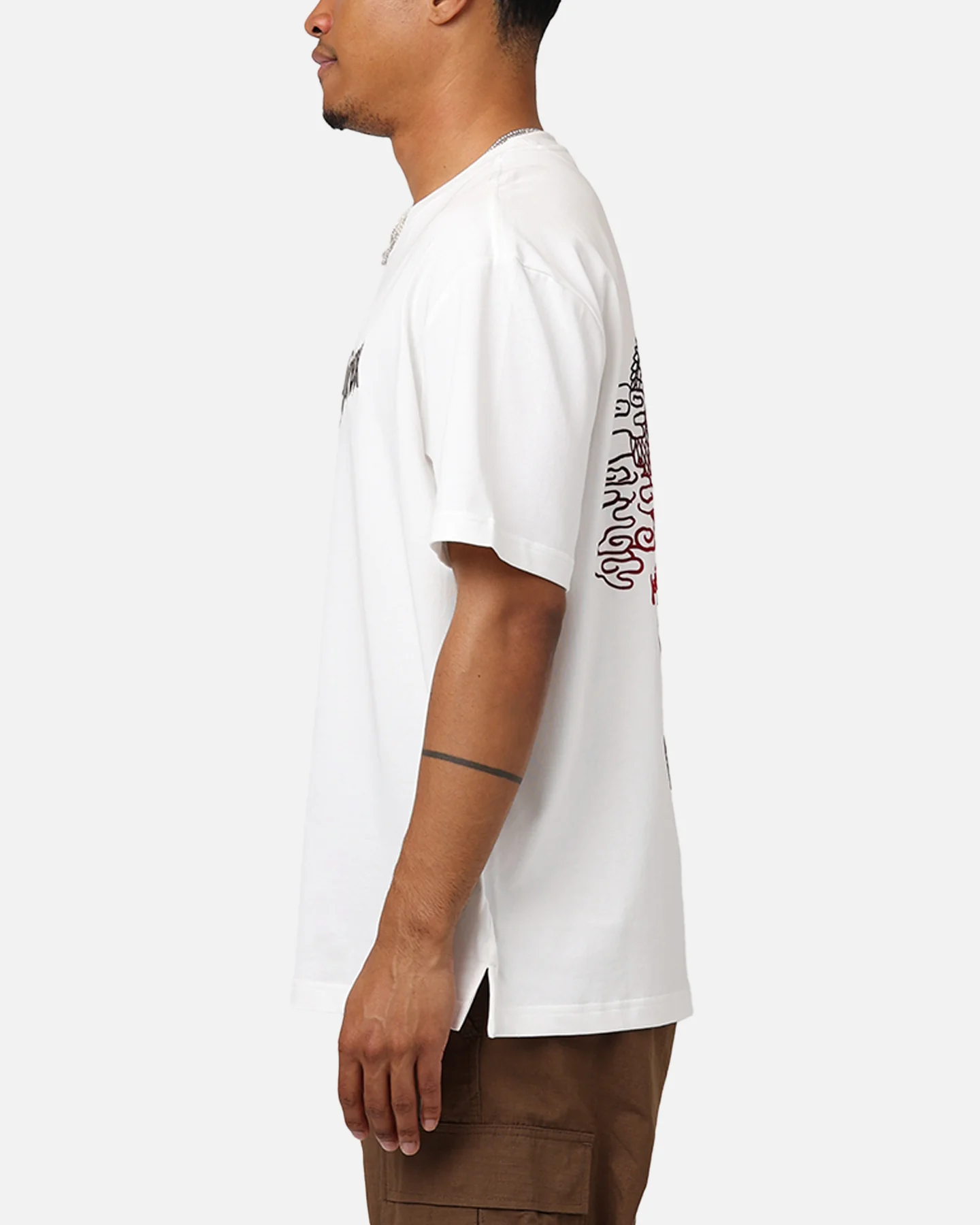 Avirex Dragon T-Shirt Snow White - Image 5
