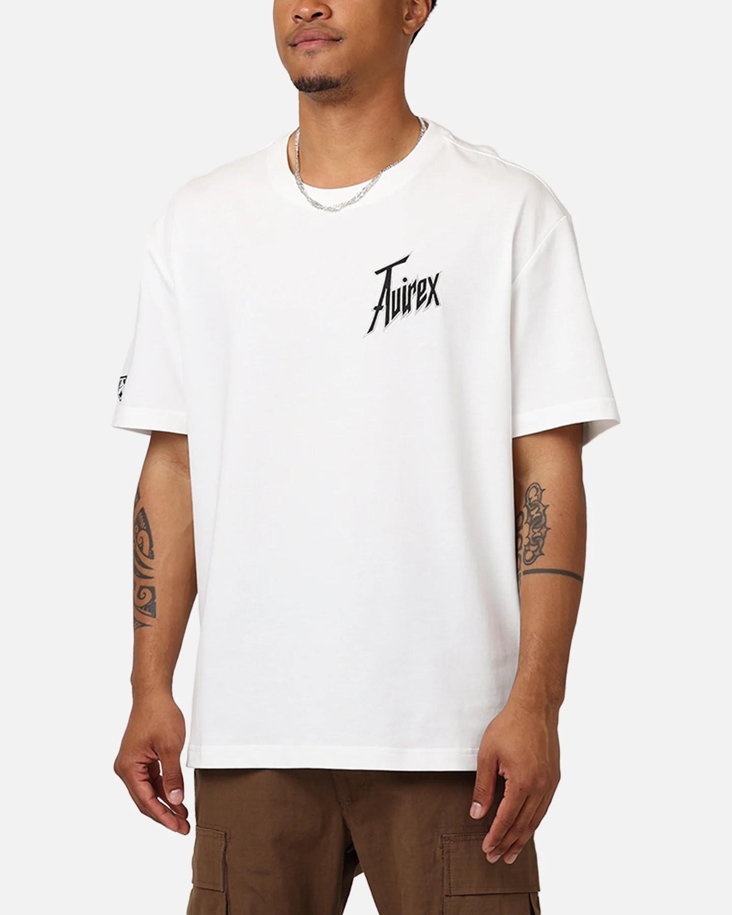 Avirex Dragon T-Shirt Snow White - Image 8