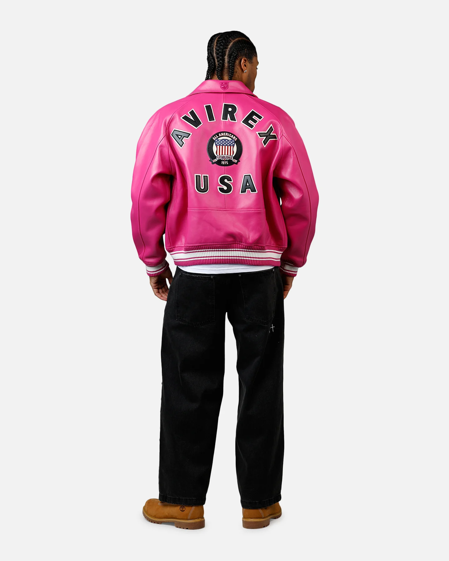 Avirex Icon Jacket Berry - Image 6