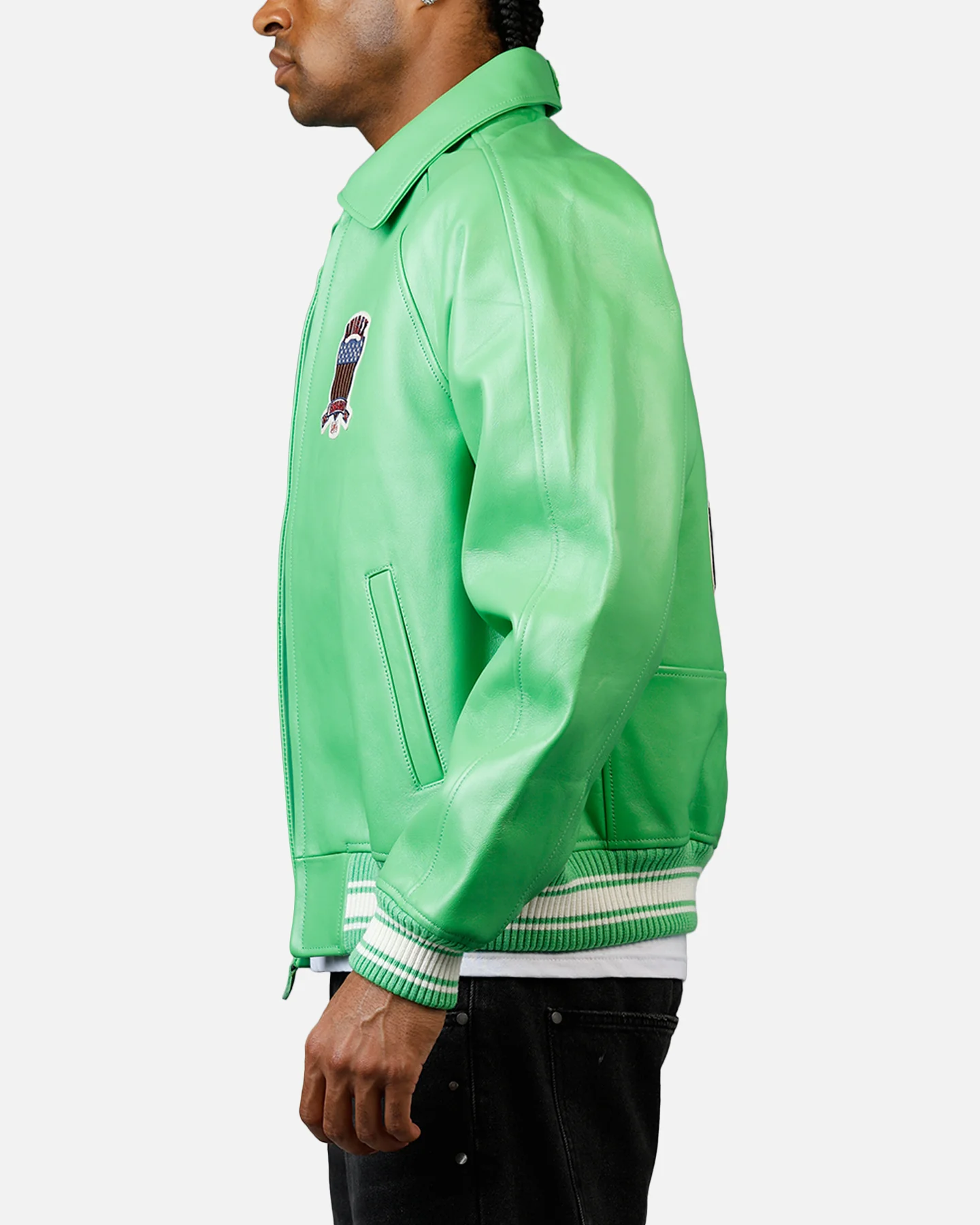 Avirex Icon Jacket Lime - Image 5