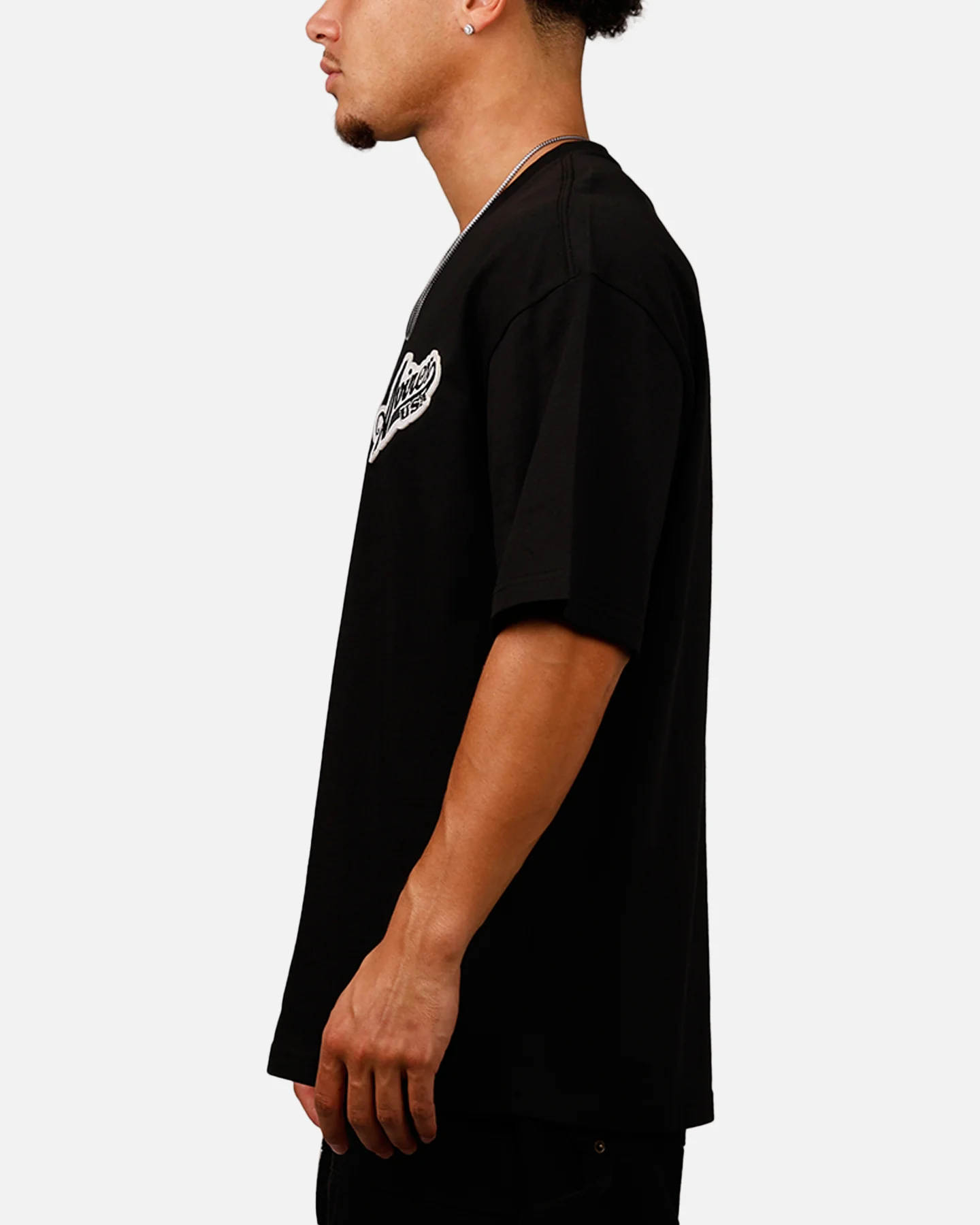 Avirex Script T-Shirt Black - Image 5
