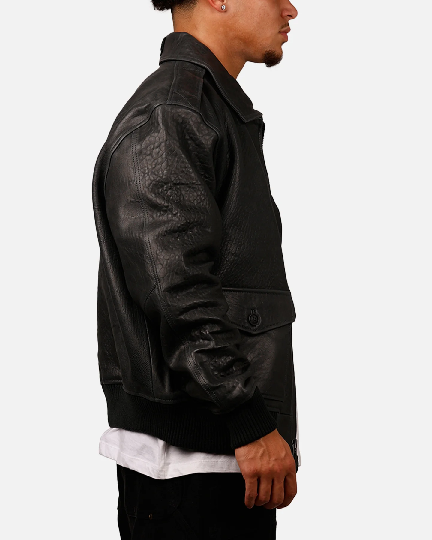 Avirex Vintage Flight Jacket Vintage Black - Image 4