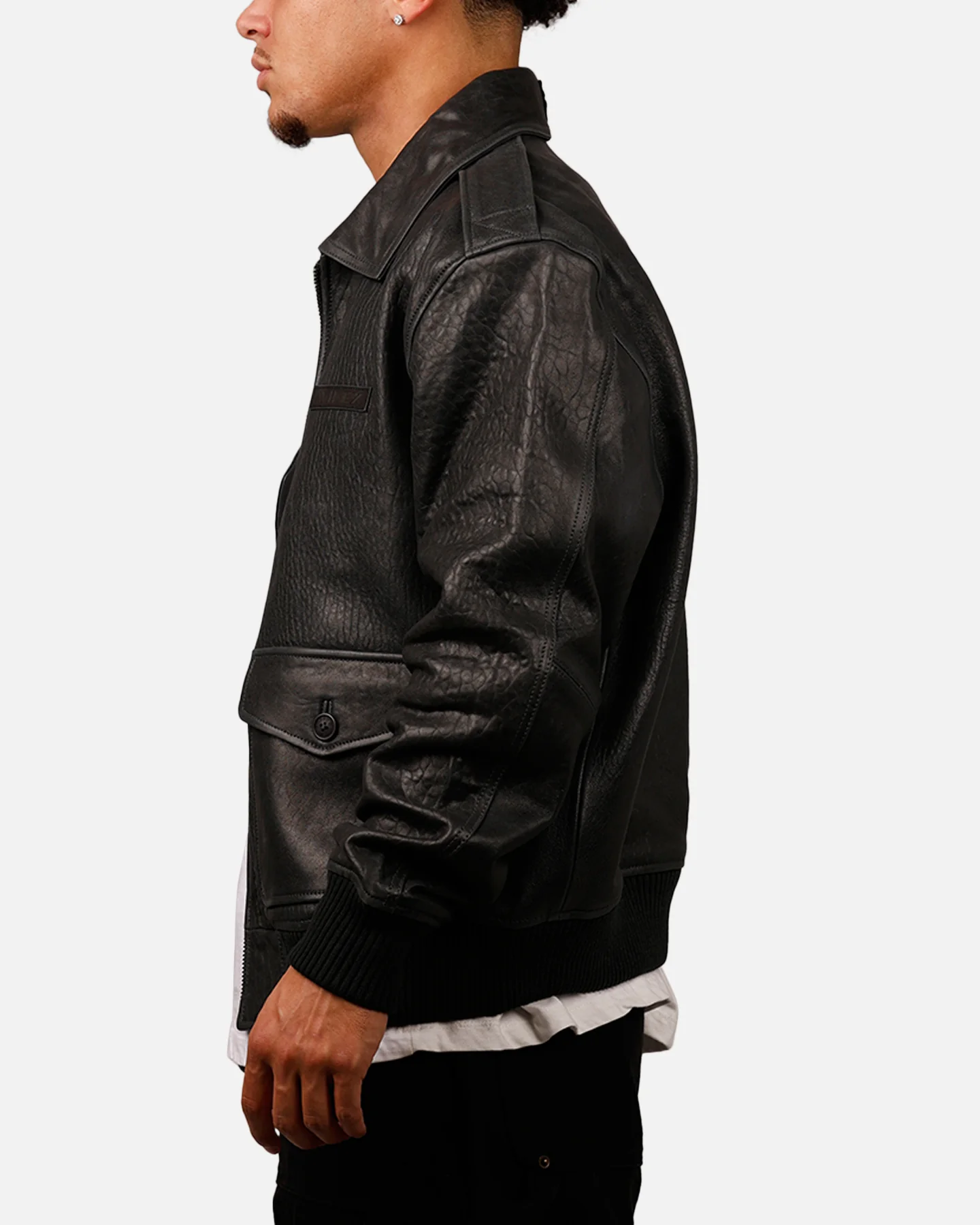 Avirex Vintage Flight Jacket Vintage Black - Image 5