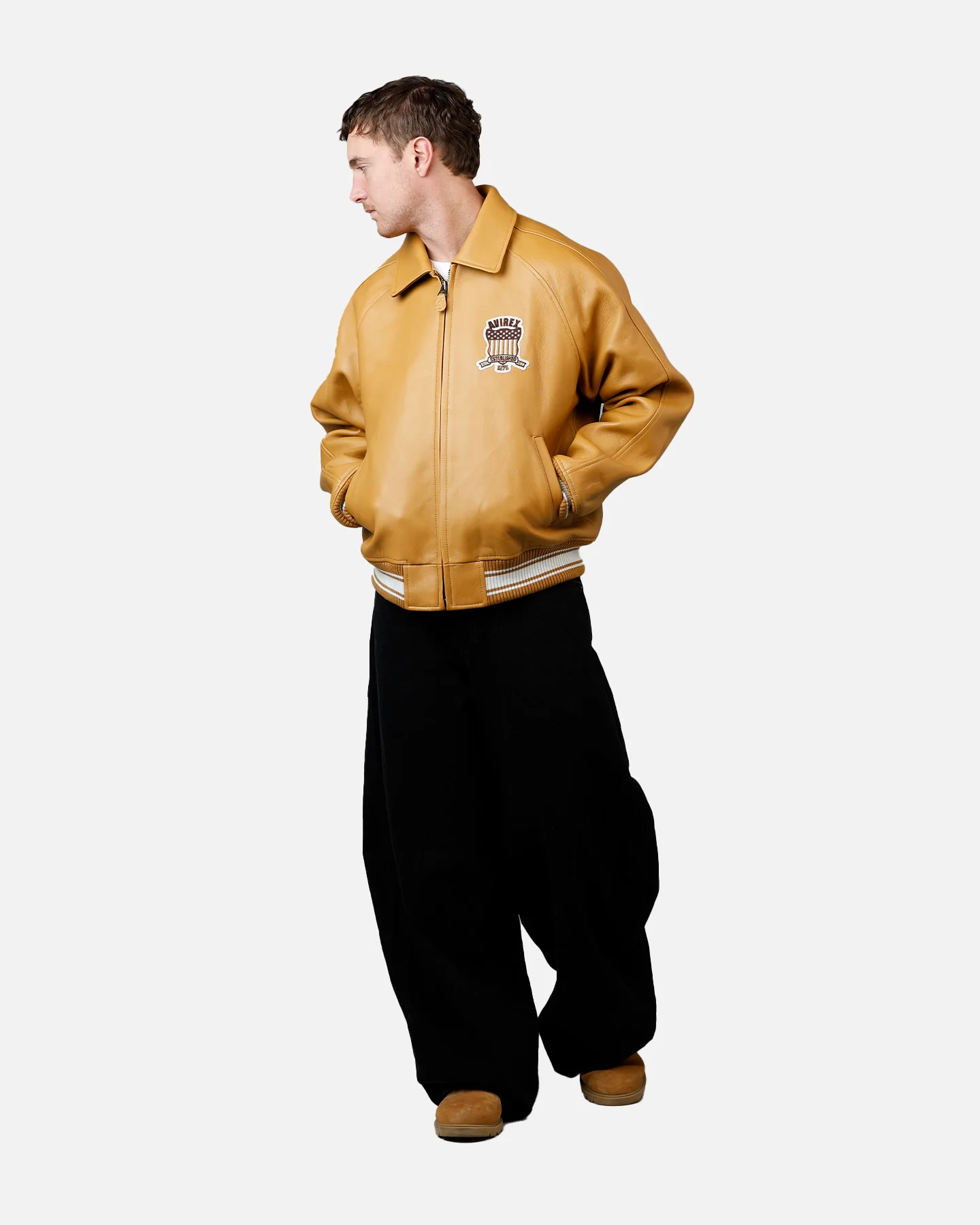 Avirex X Timberland Jacket Wheat - Image 3