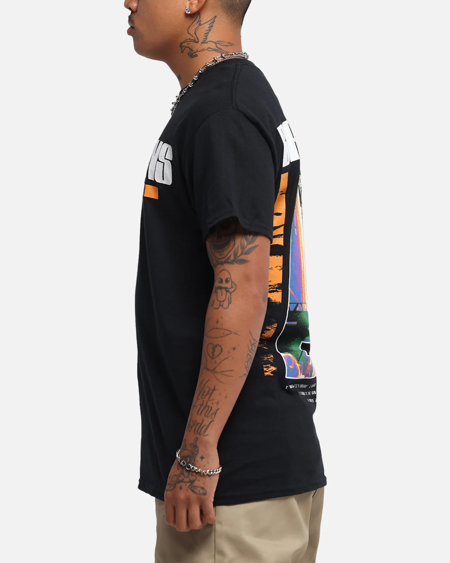 Bad Omens Concrete Jungle T-Shirt Black - Image 6