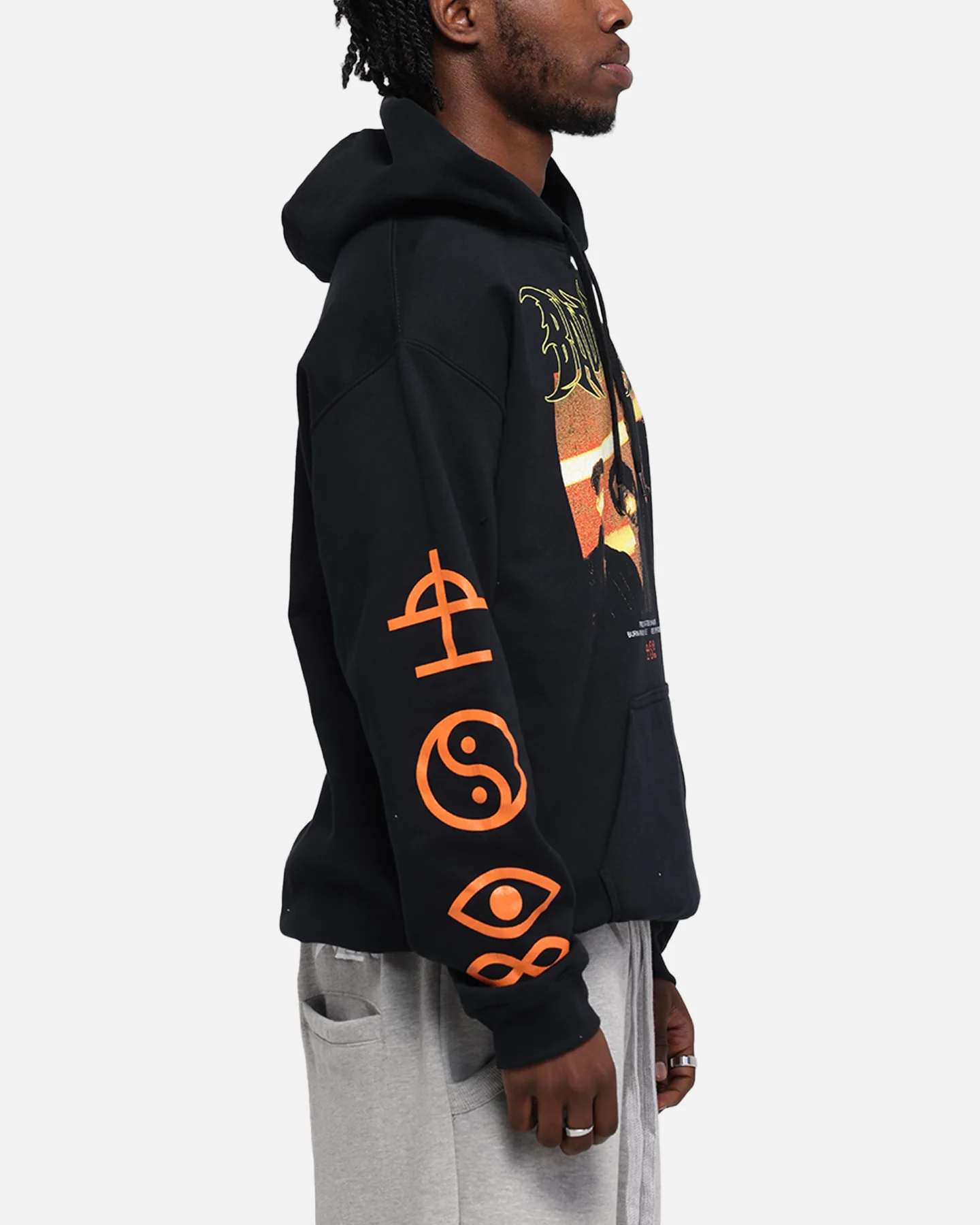 Bad Omens Fire Starting Hoodie Pepper - Image 4