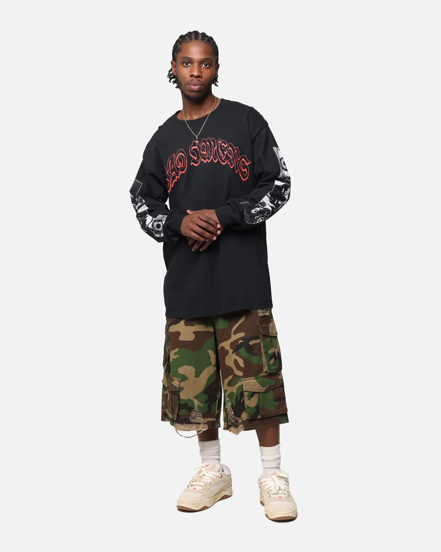 Bad Omens Photo Boxes Long Sleeve T-Shirt Black - Image 4