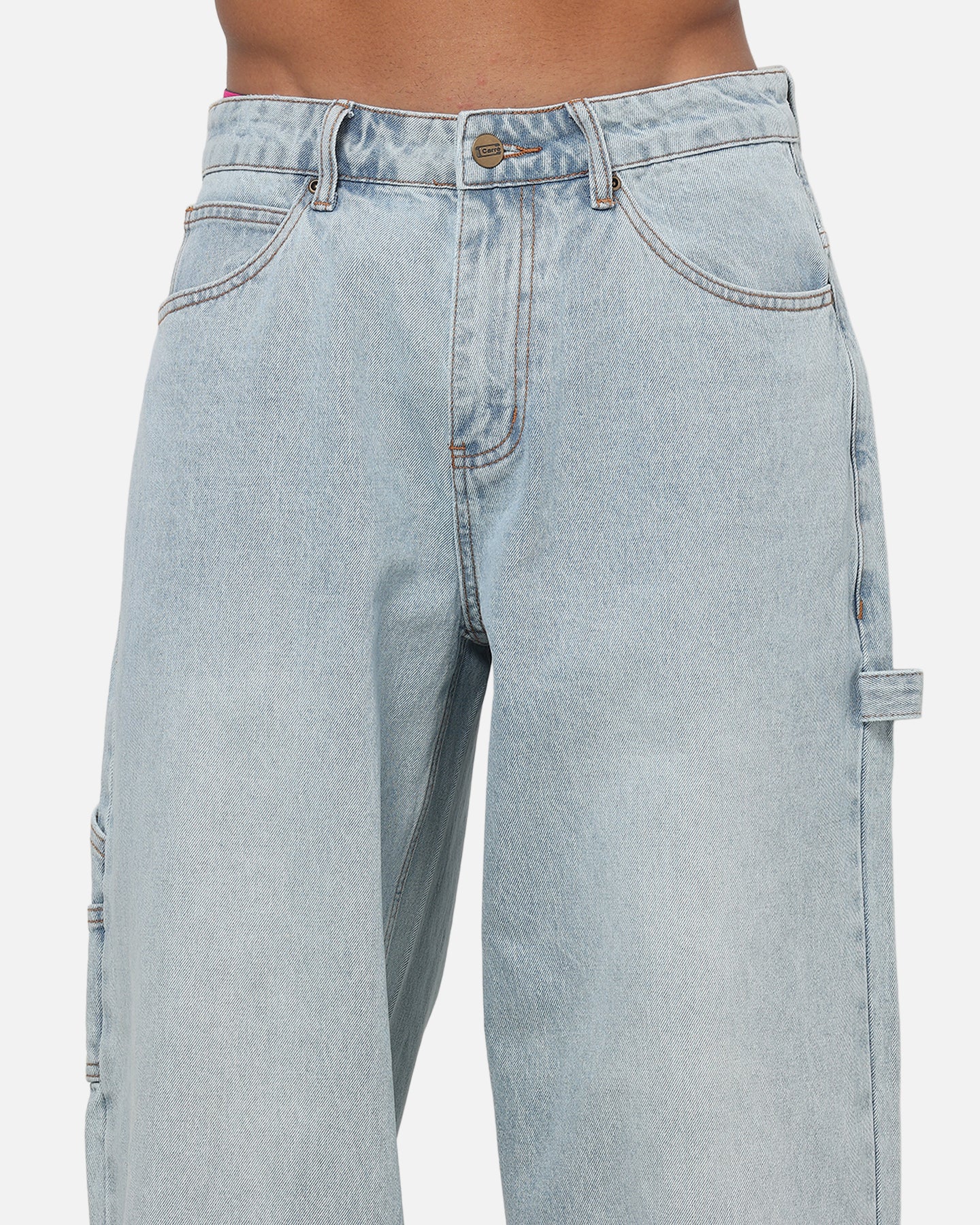 Carre Baggy Carpenter Jeans Sunfade Blue - Image 7