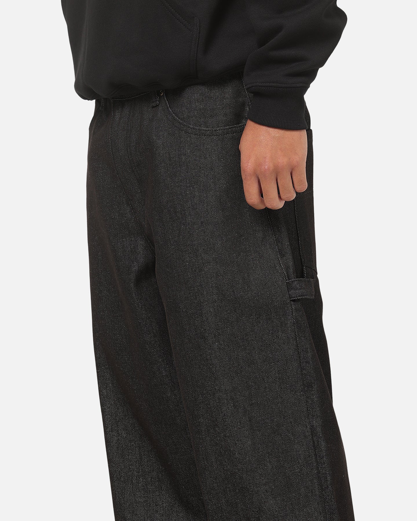 Carre Baggy Carpenter Jeans Raw Black - Image 3