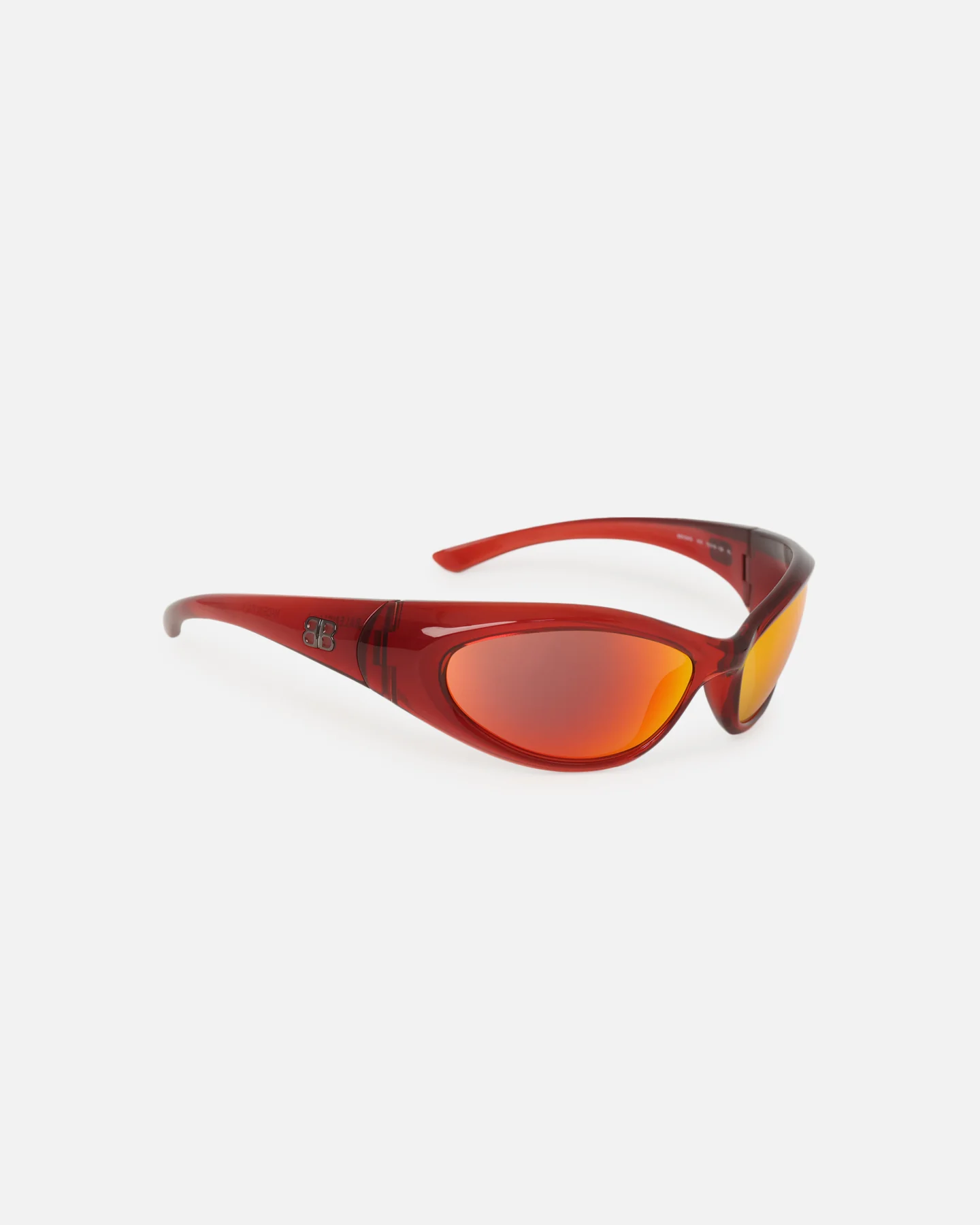 Balenciaga BB0384S005 Sunglasses Red - Image 6