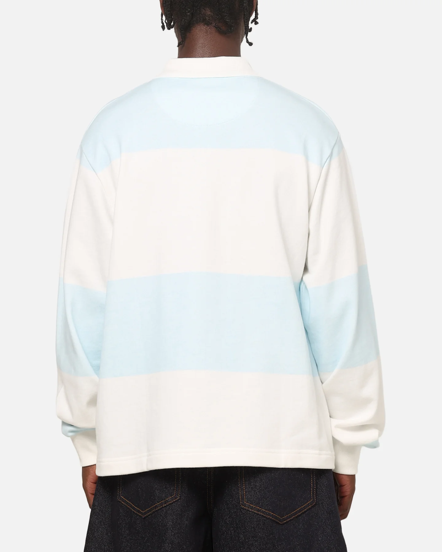 Carre Baseline Rugby Shirt Blue Stripe - Image 3