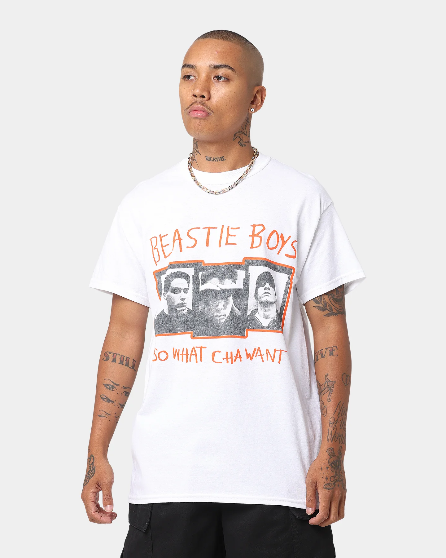 Beastie Boys So Whatcha Want T-Shirt White