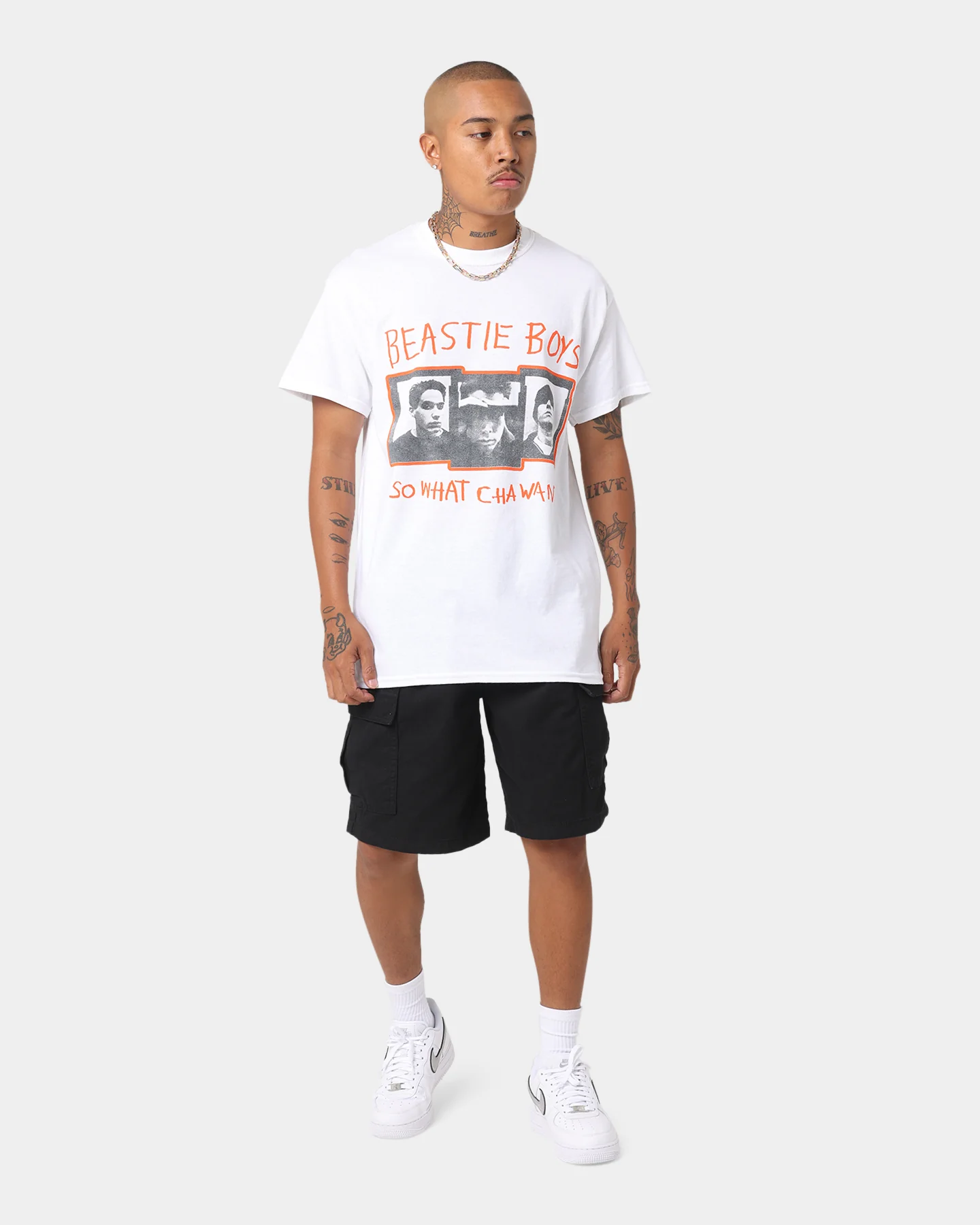 Beastie Boys So Whatcha Want T-Shirt White - Image 2