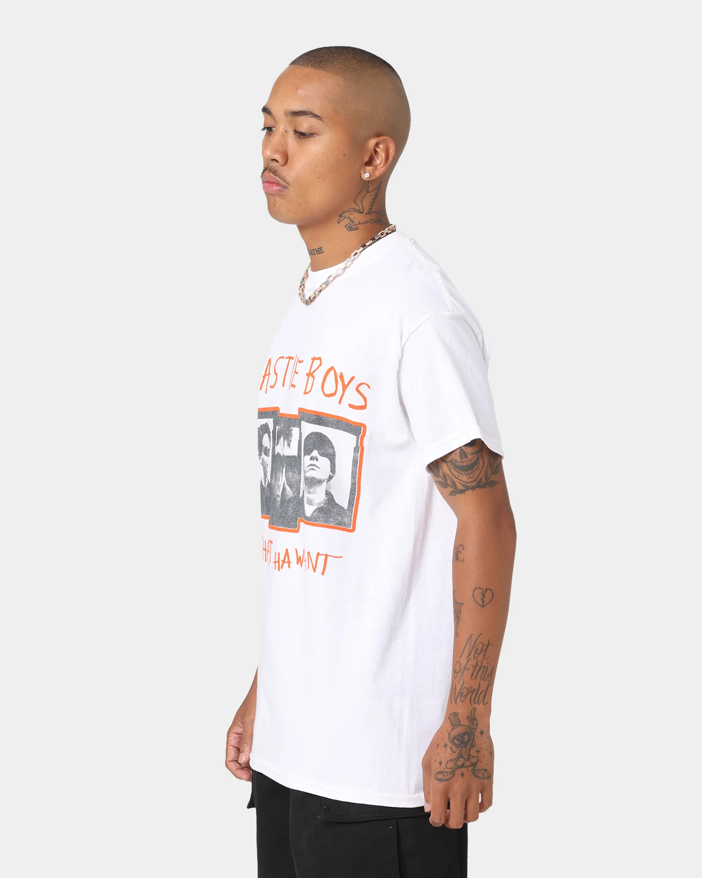Beastie Boys So Whatcha Want T-Shirt White - Image 6