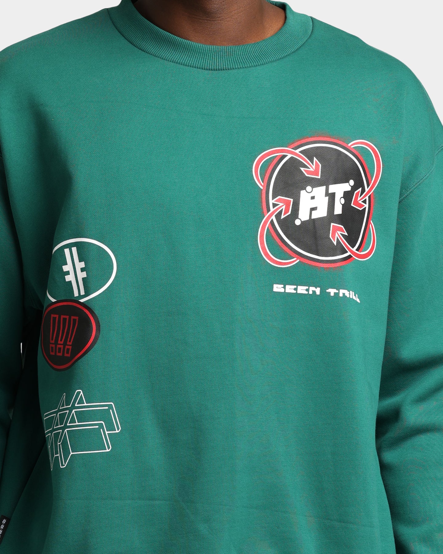 BEENTRILL Industries Crewneck Forest Green - Image 4
