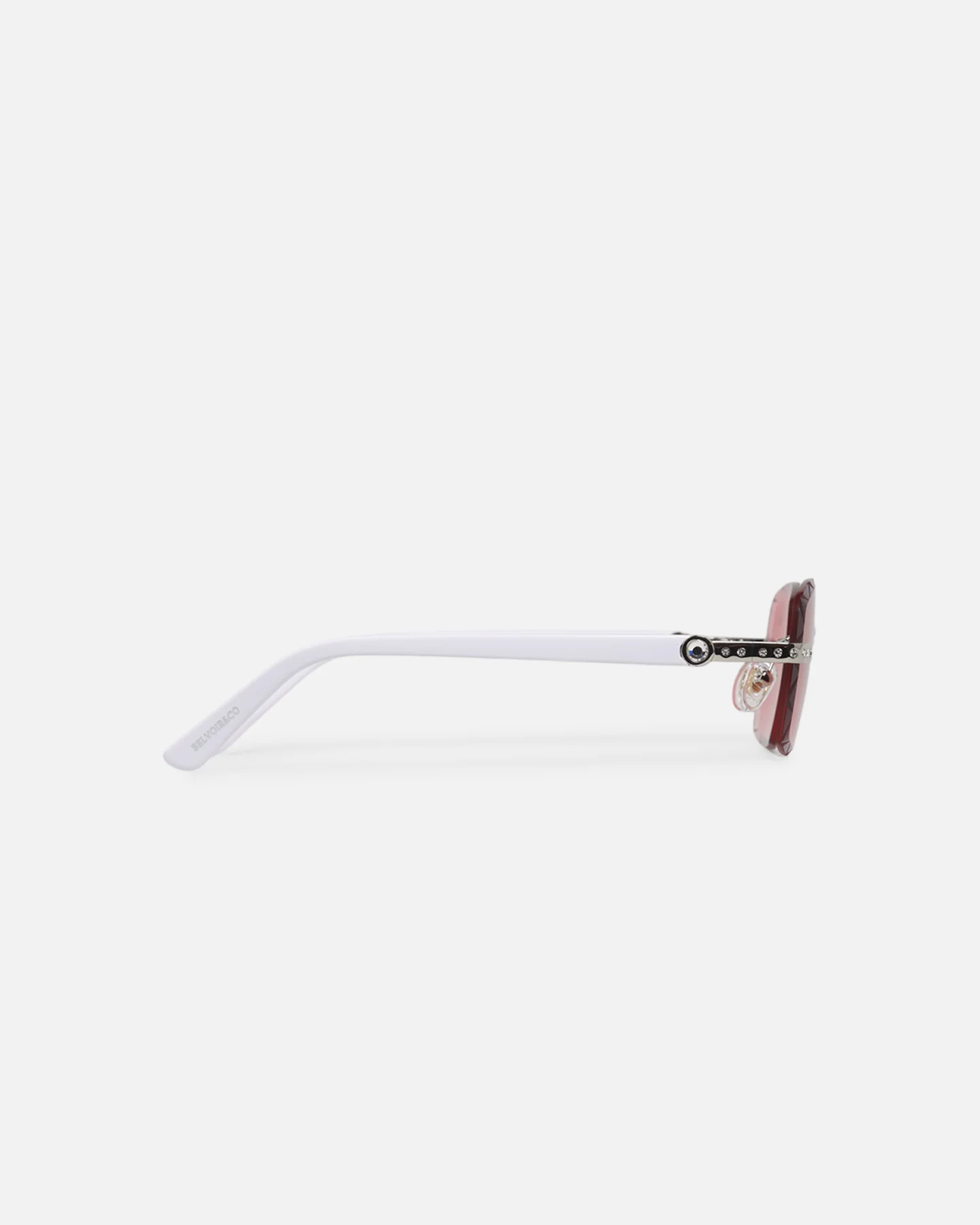Belvoir & Co Palmeira Sunglasses Burnt Red - Image 5