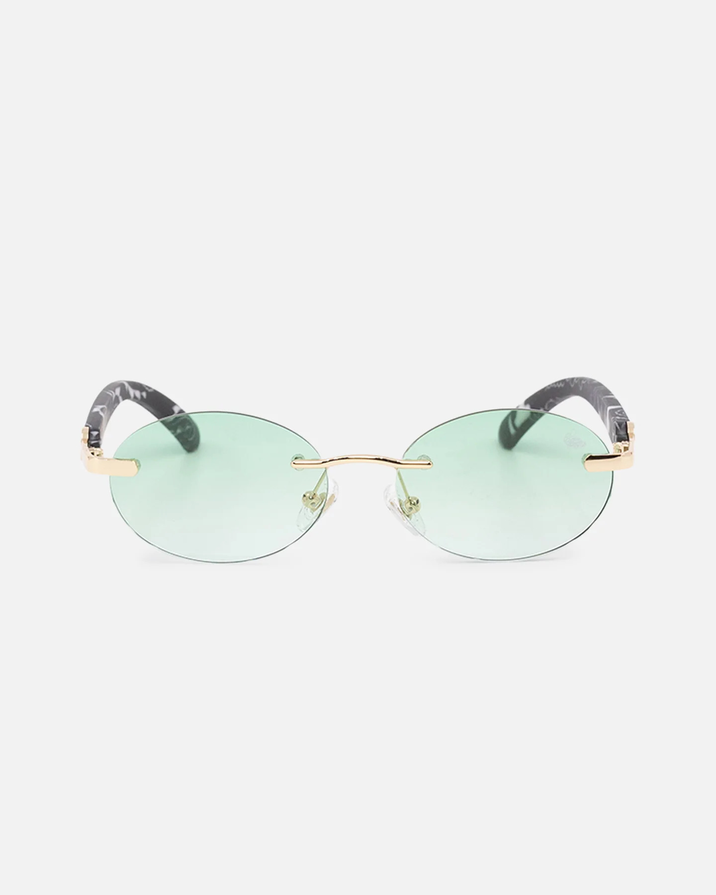 Belvoir & Co X Culture Kings Sancho Sunglasses Green/Gold/Black - Image 4