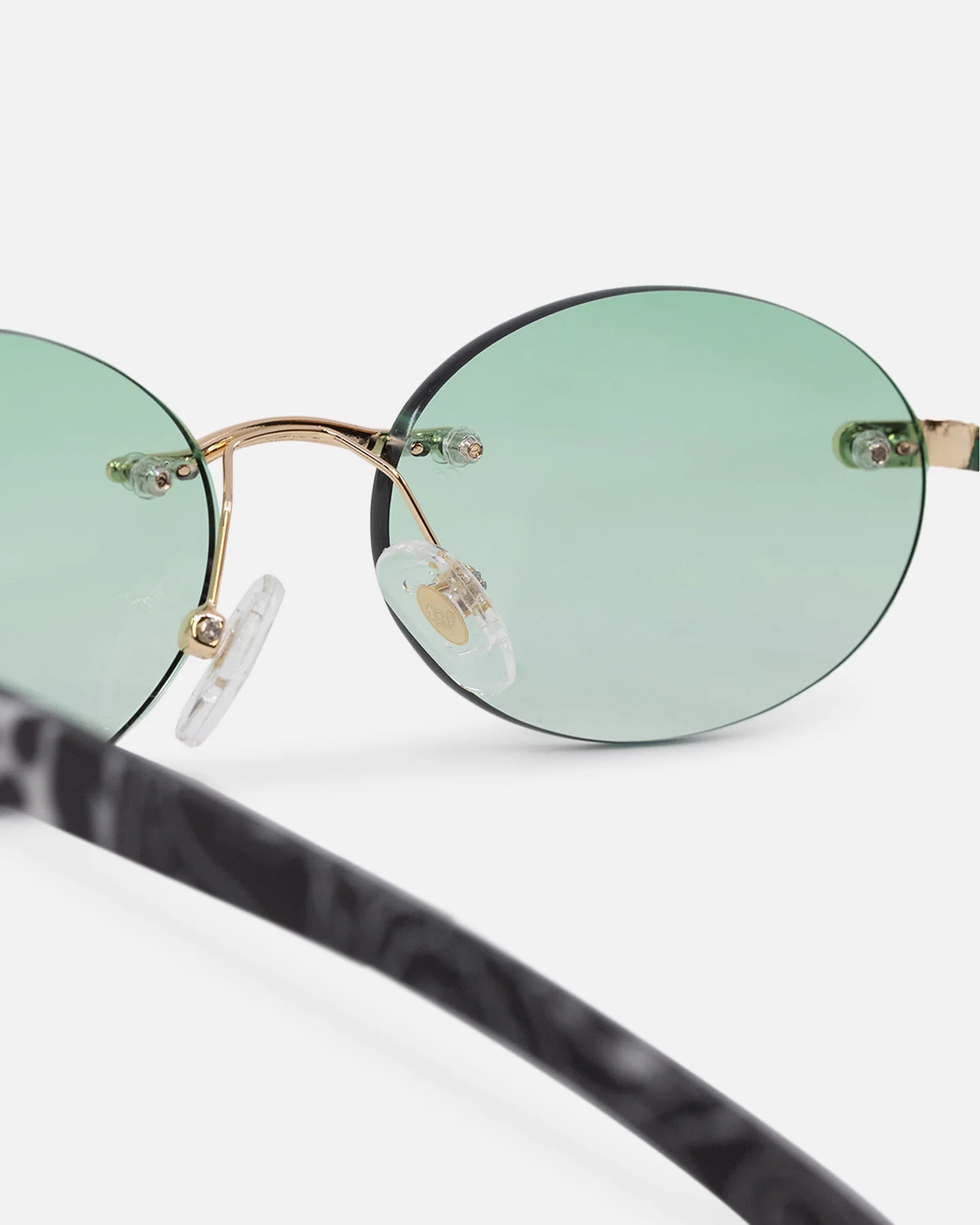 Belvoir & Co X Culture Kings Sancho Sunglasses Green/Gold/Black - Image 8