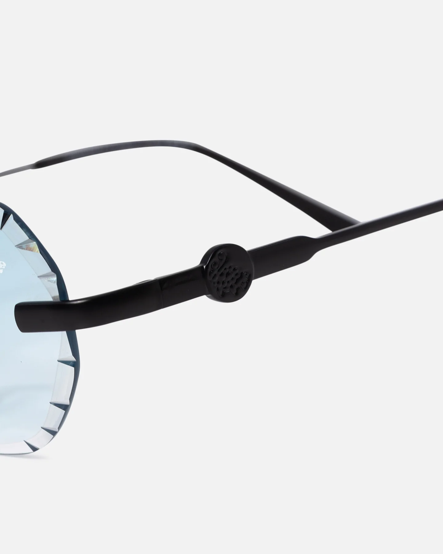Belvoir & Co Willow Diamond Cut Sunglasses Tiffany - Image 6