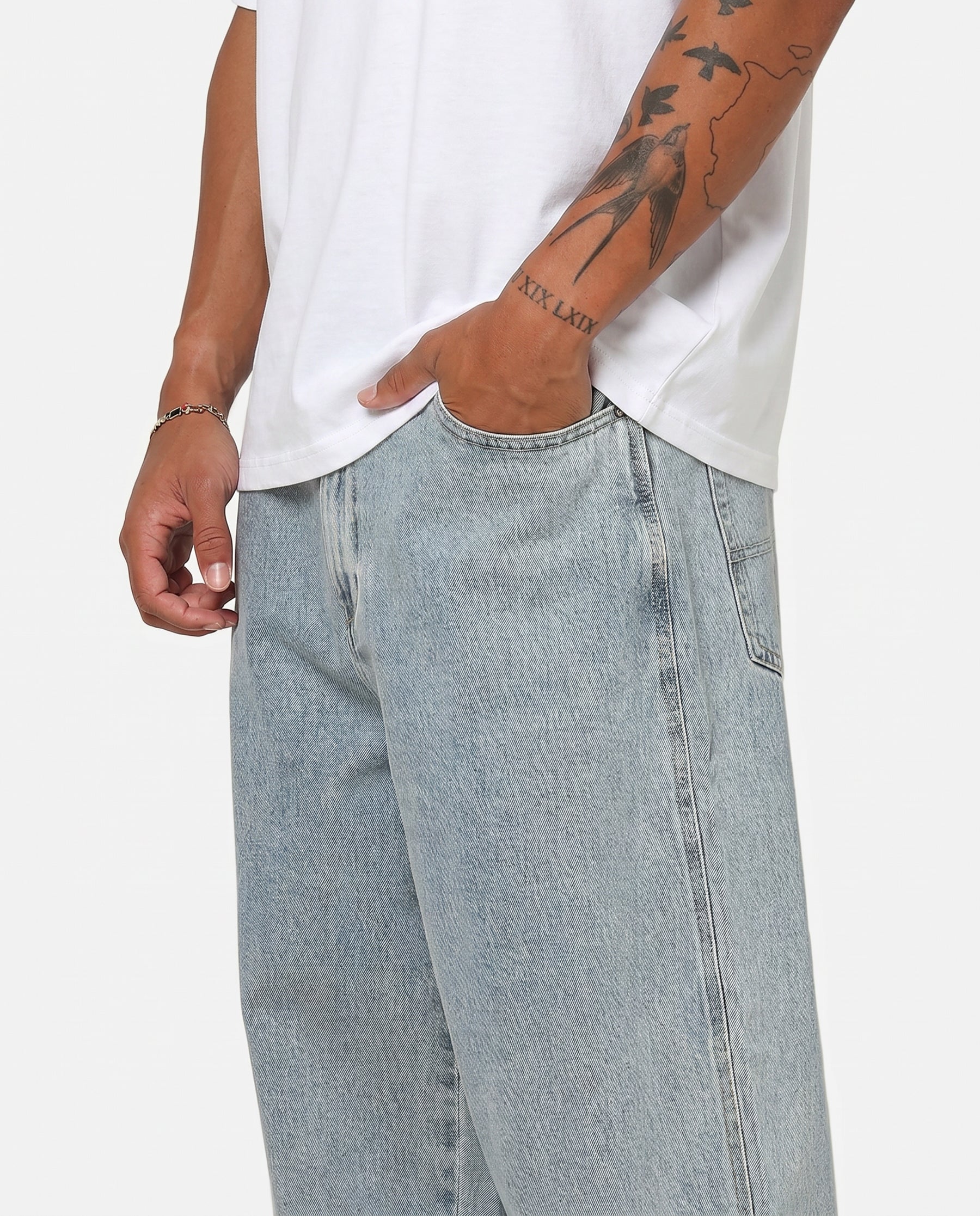Worship Big Dawg Jeans Worship Worn Blue - Image 2