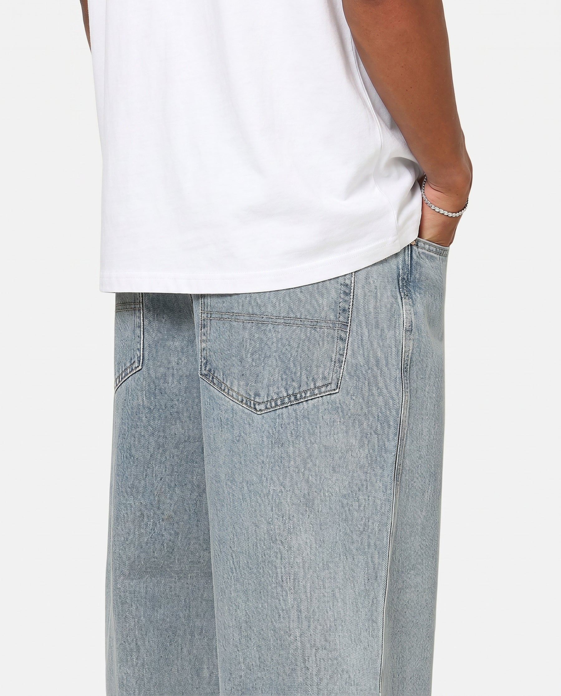 Worship Big Dawg Jeans Worship Worn Blue - Image 3
