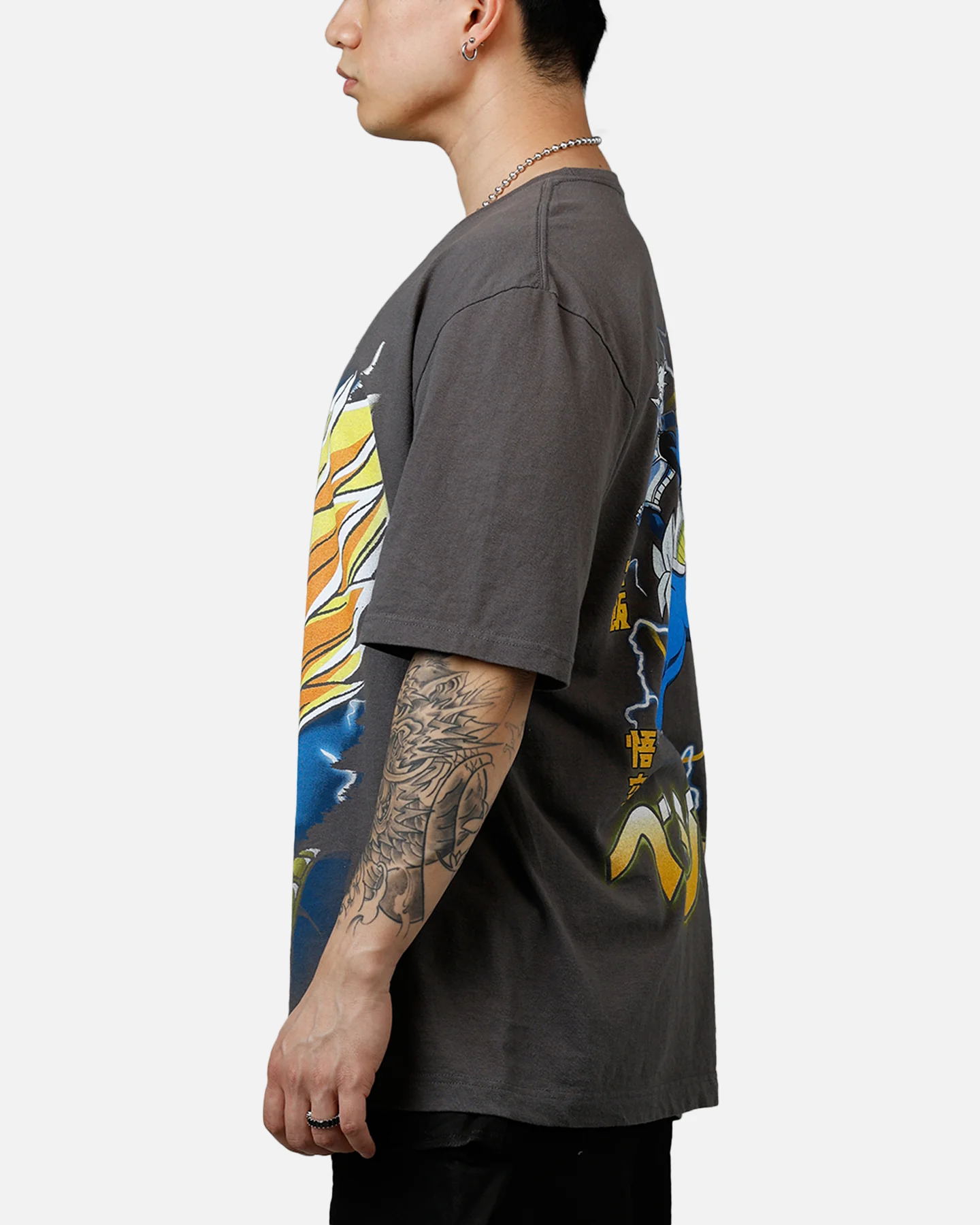 Bioworld Dragon Ball Z Cell Games Saga Vegeta T-Shirt Pepper - Image 5