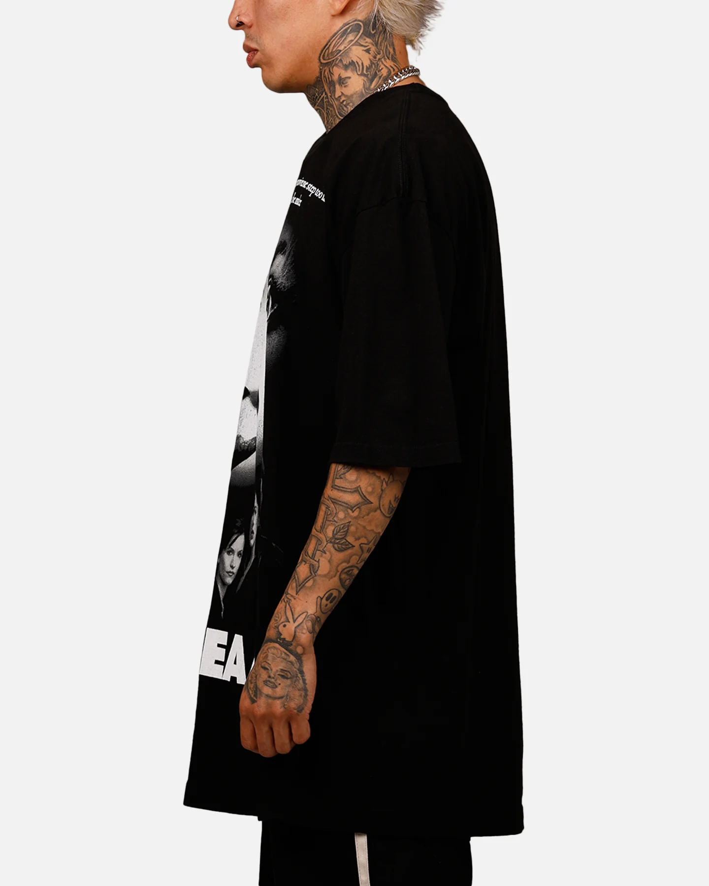 Bioworld Vintage Scream T-Shirt Washed Black - Image 5